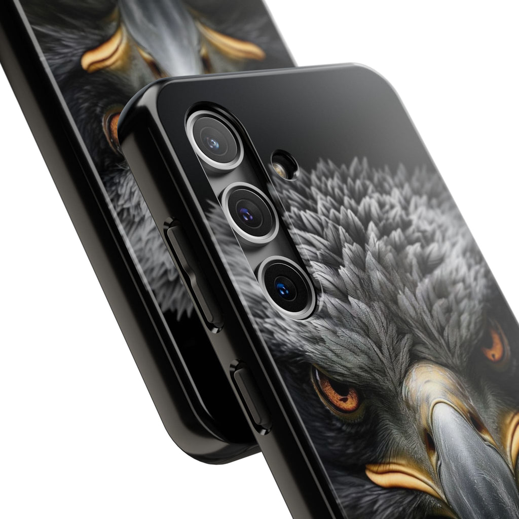 Mean Eagle Stare Theme Phone Cases for iPhones & Samsung Phones