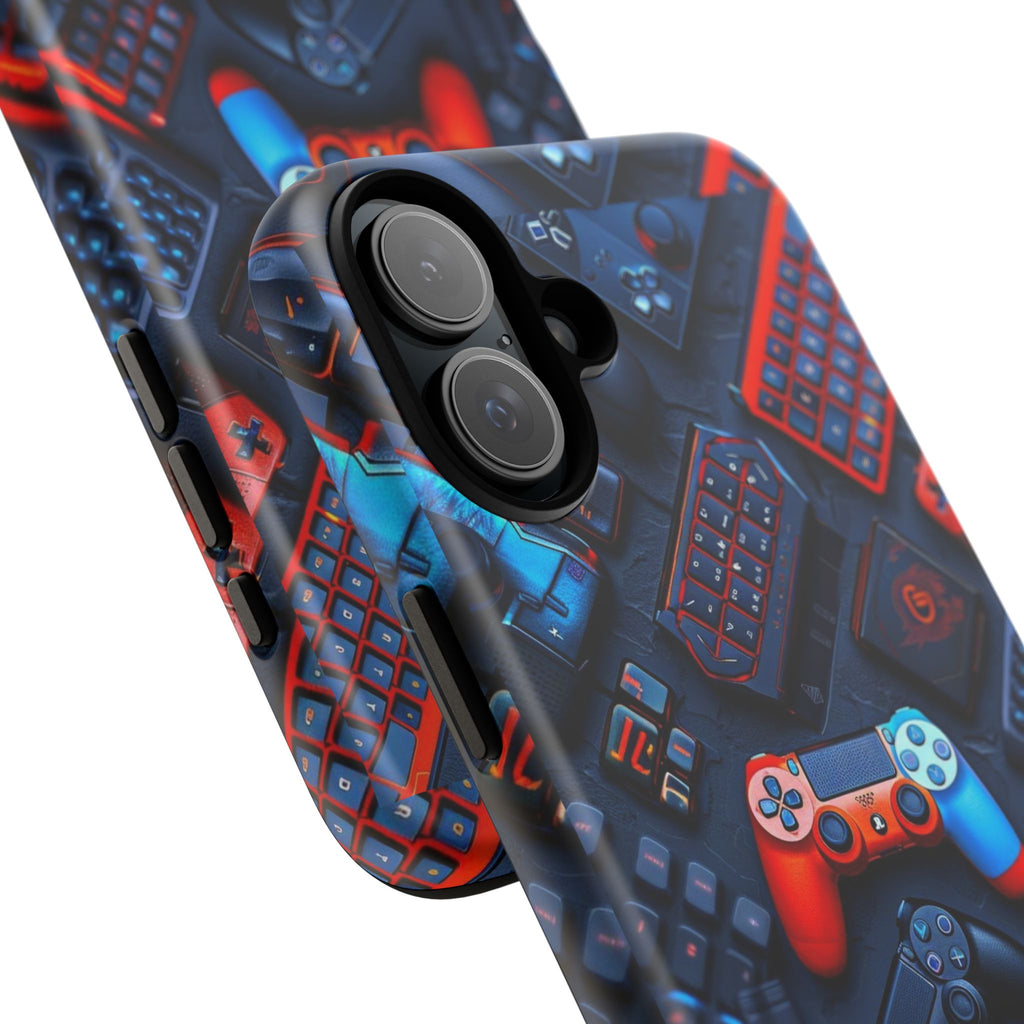 Gamer Themed Controllers Tough Cases for iPhones, Samsung, and Pixel