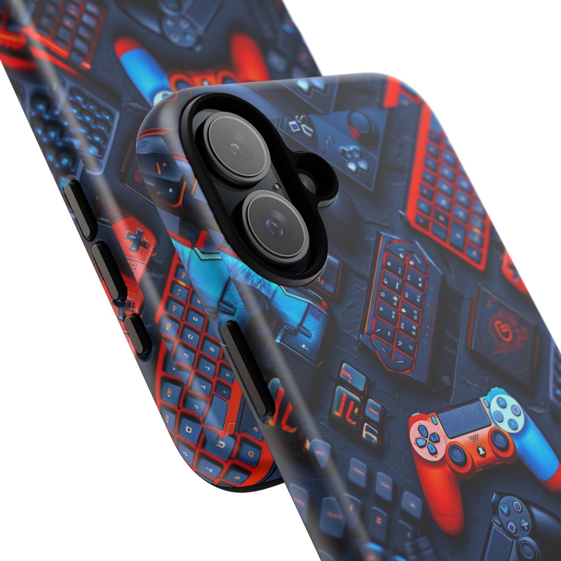 Gamer Themed Controllers Tough Cases for iPhones, Samsung, and Pixel