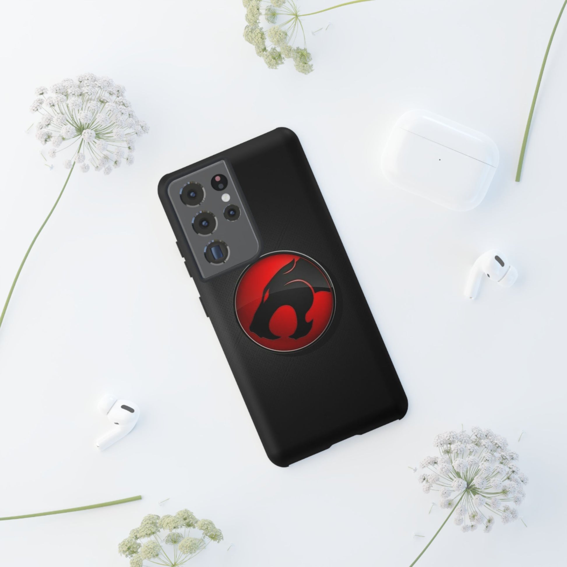 Thundercats Logo Tough Cases for iPhones, Samsung, and Pixel