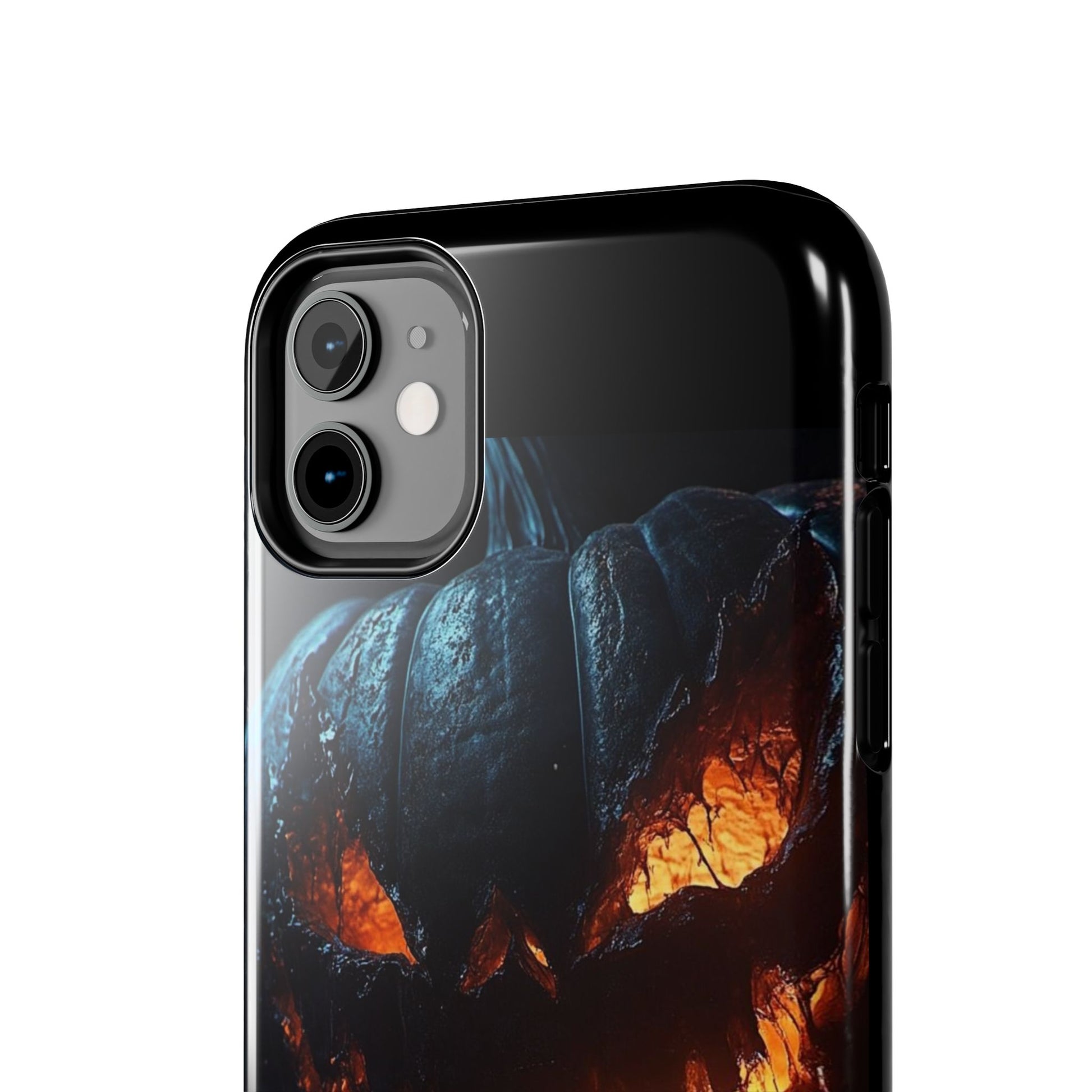 Scary Pumpkin Halloween Theme Phone Cases for iPhones & Samsung Phones