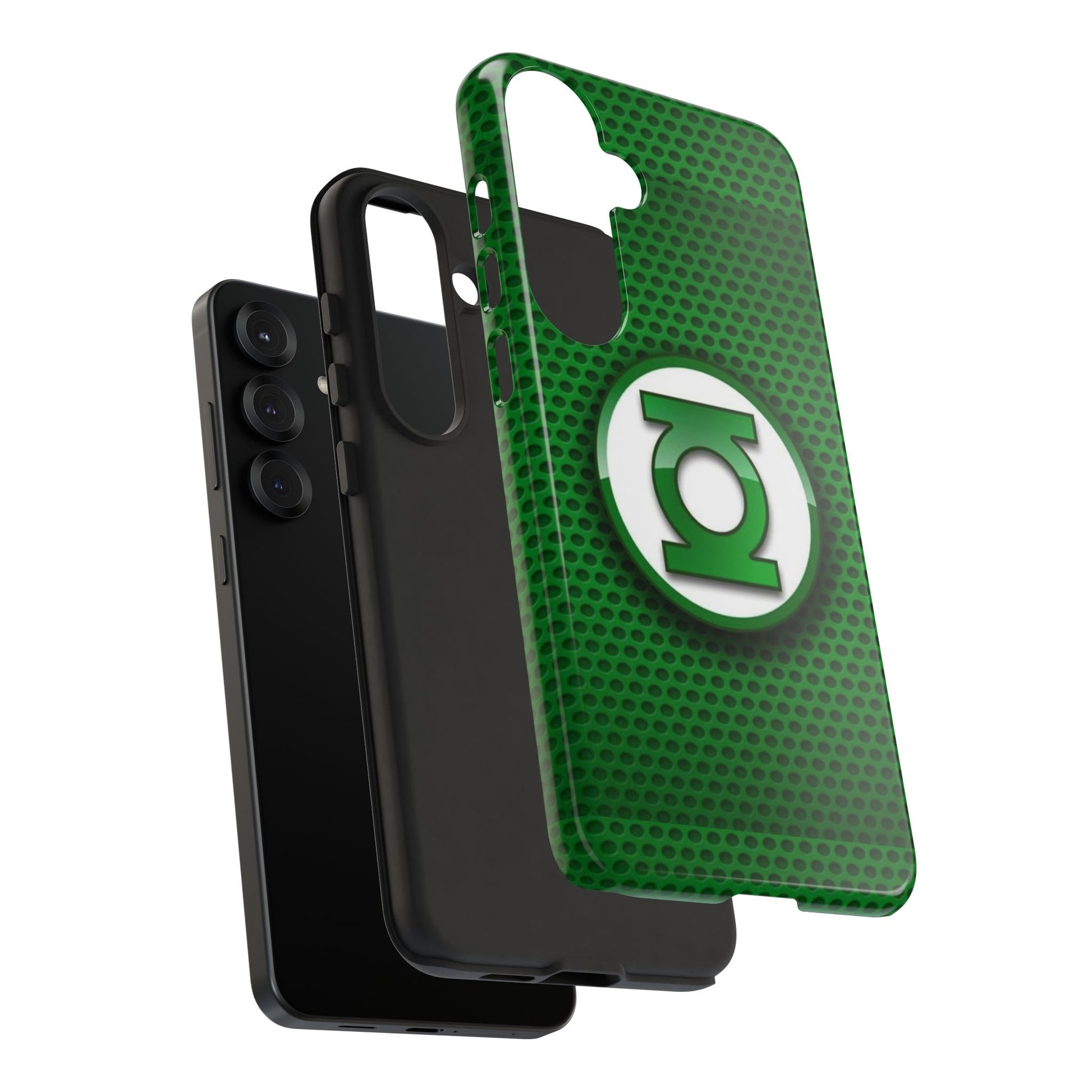 Green Lantern Logo Phone Case, Tough Cases, DC Case for iPhones, Samsung, and Pixel