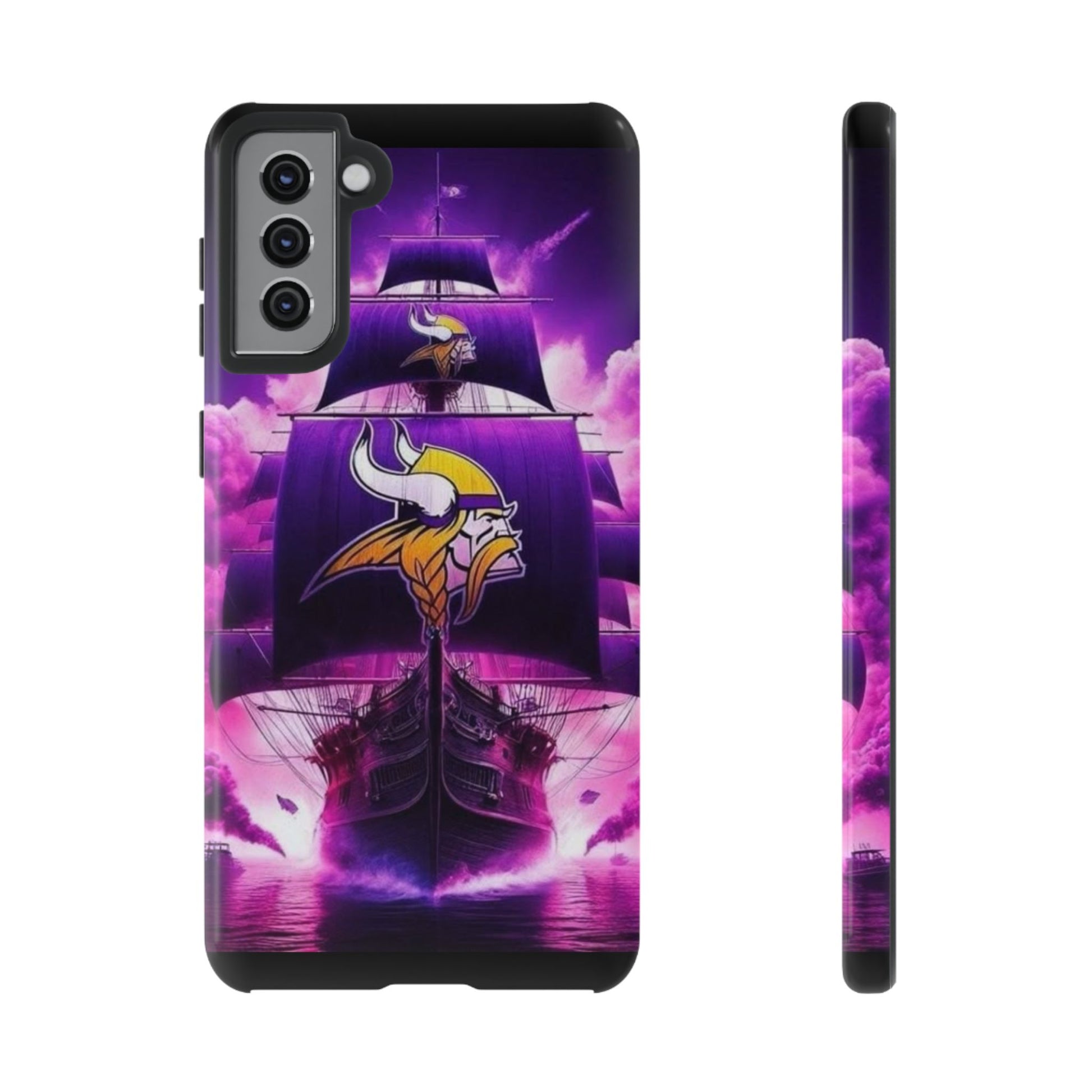 Minnesota Vikings Ship Football Phone Case, Tough Cases for iPhones, Samsung, and Pixel