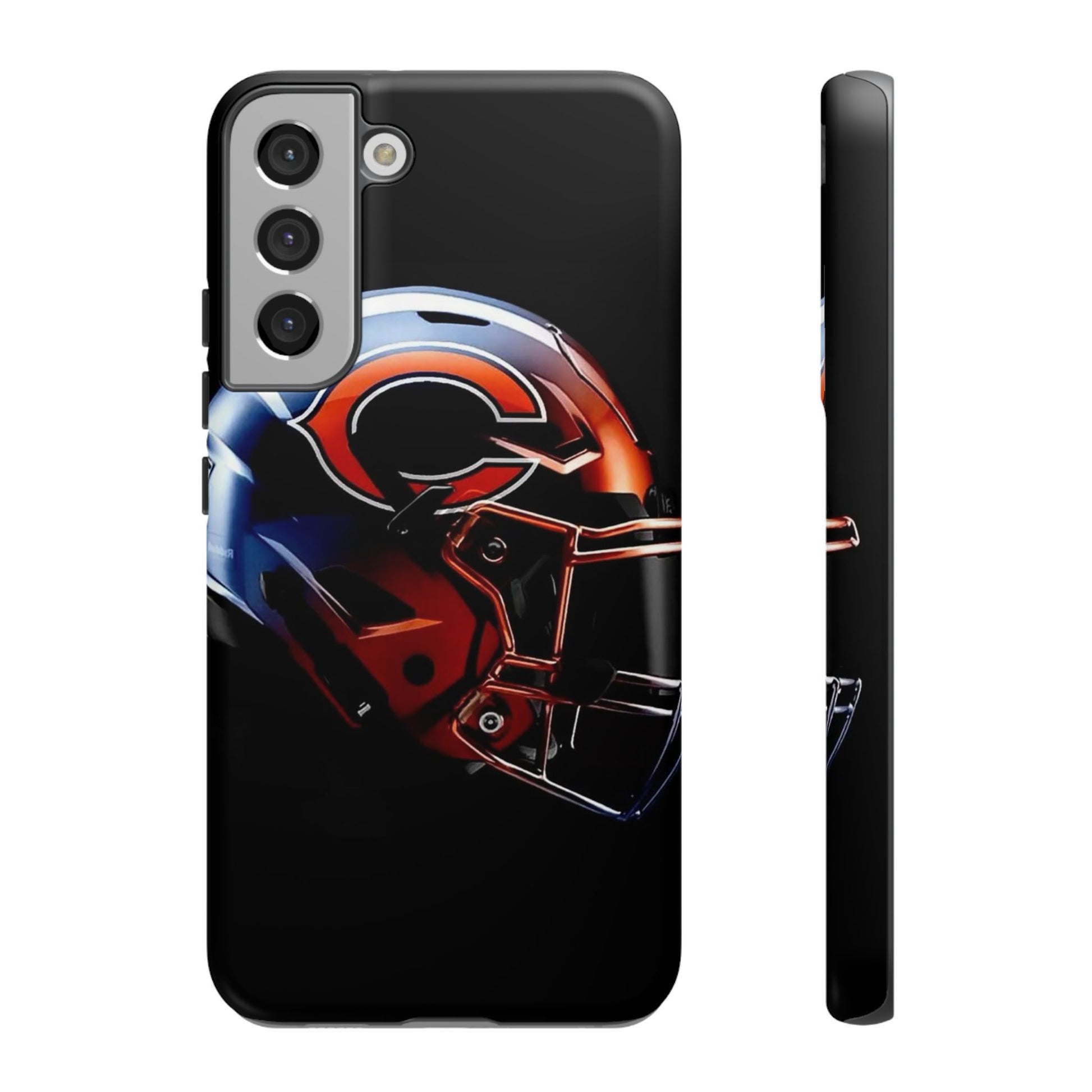 Football Helmet Chicago Bears Phone Case, Tough Cases for iPhones, Samsung, and Pixel