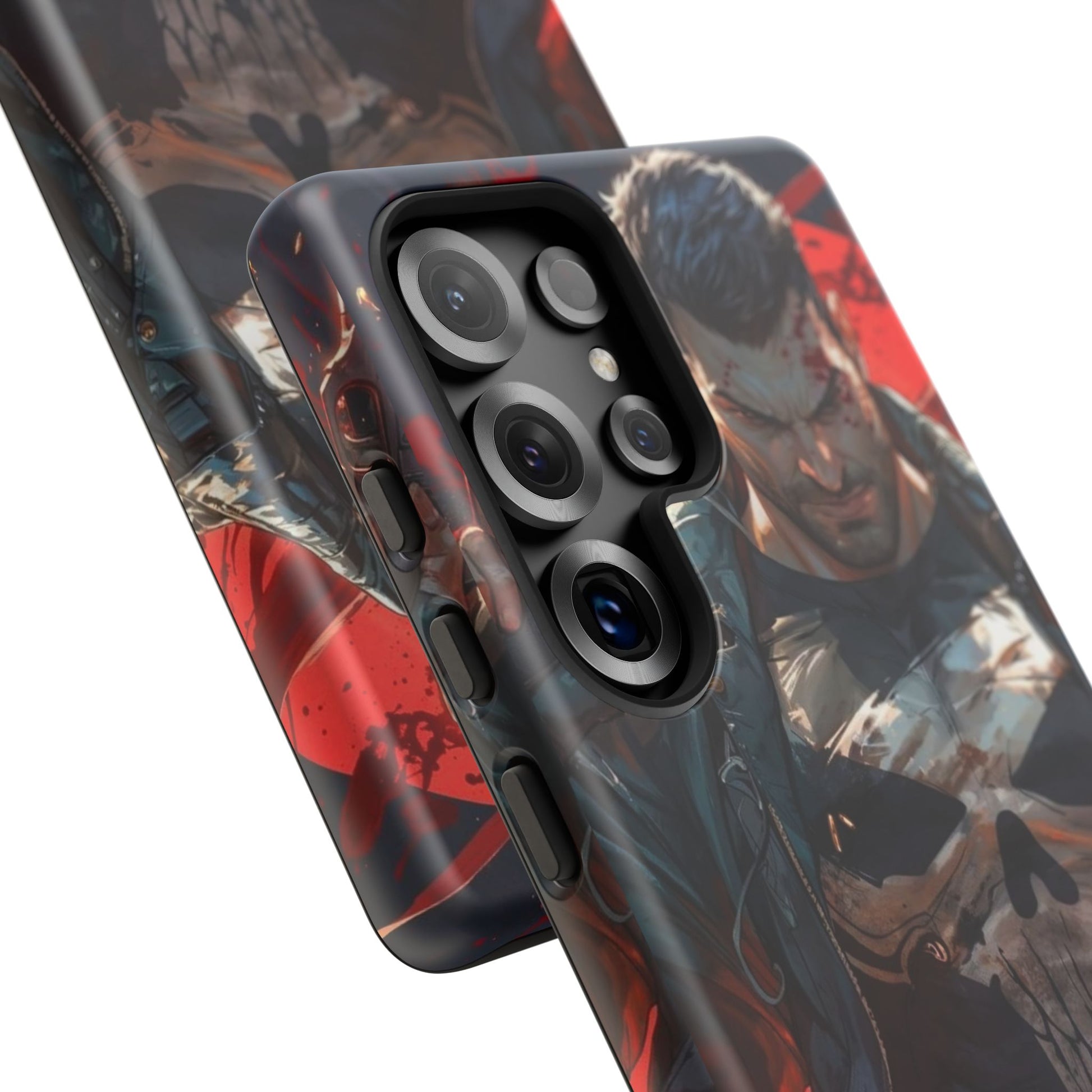 Punisher Tough Cases for iPhones, Samsung, and Pixel