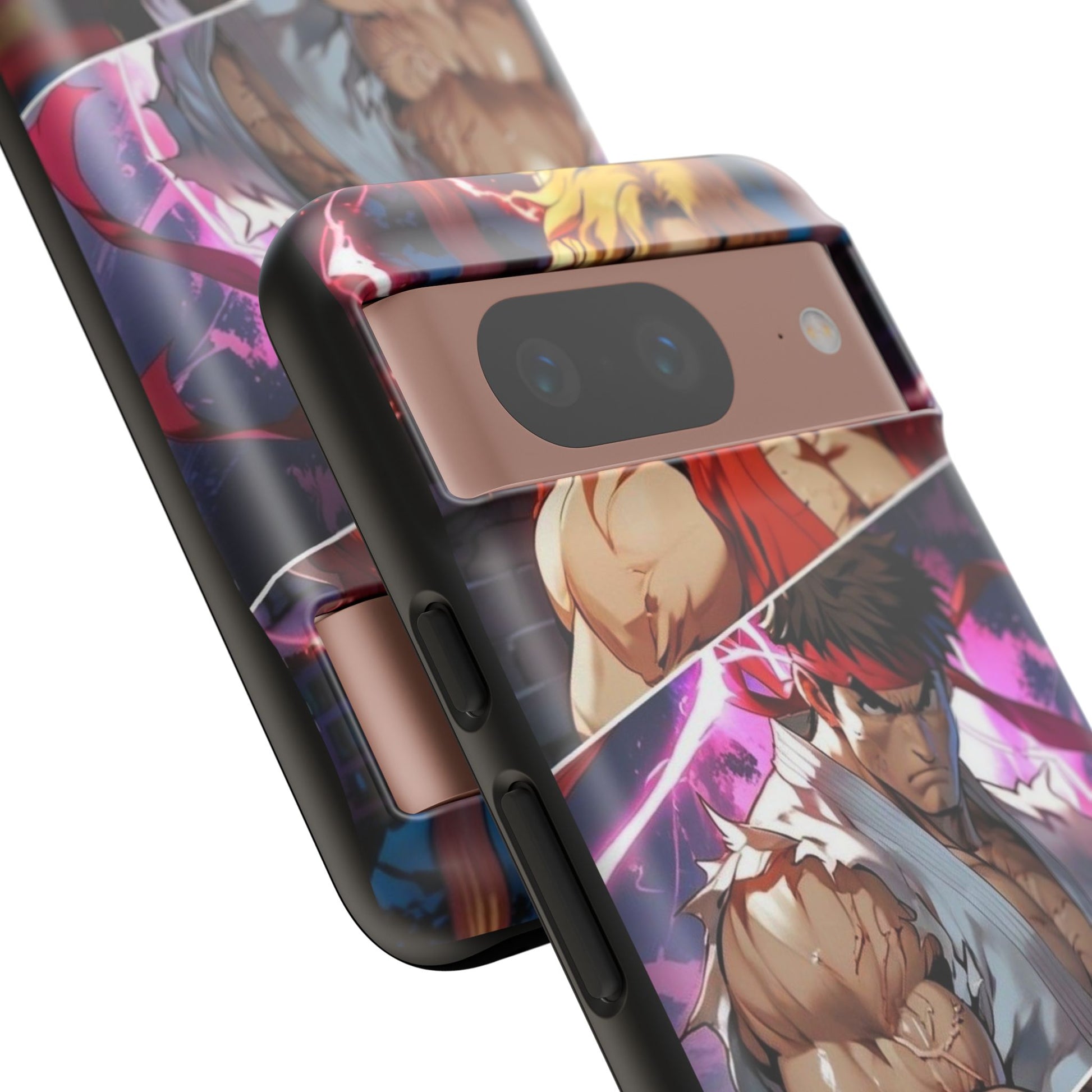 Street Fighter Gamer Theme Tough Cases for iPhones, Samsung, and Pixel