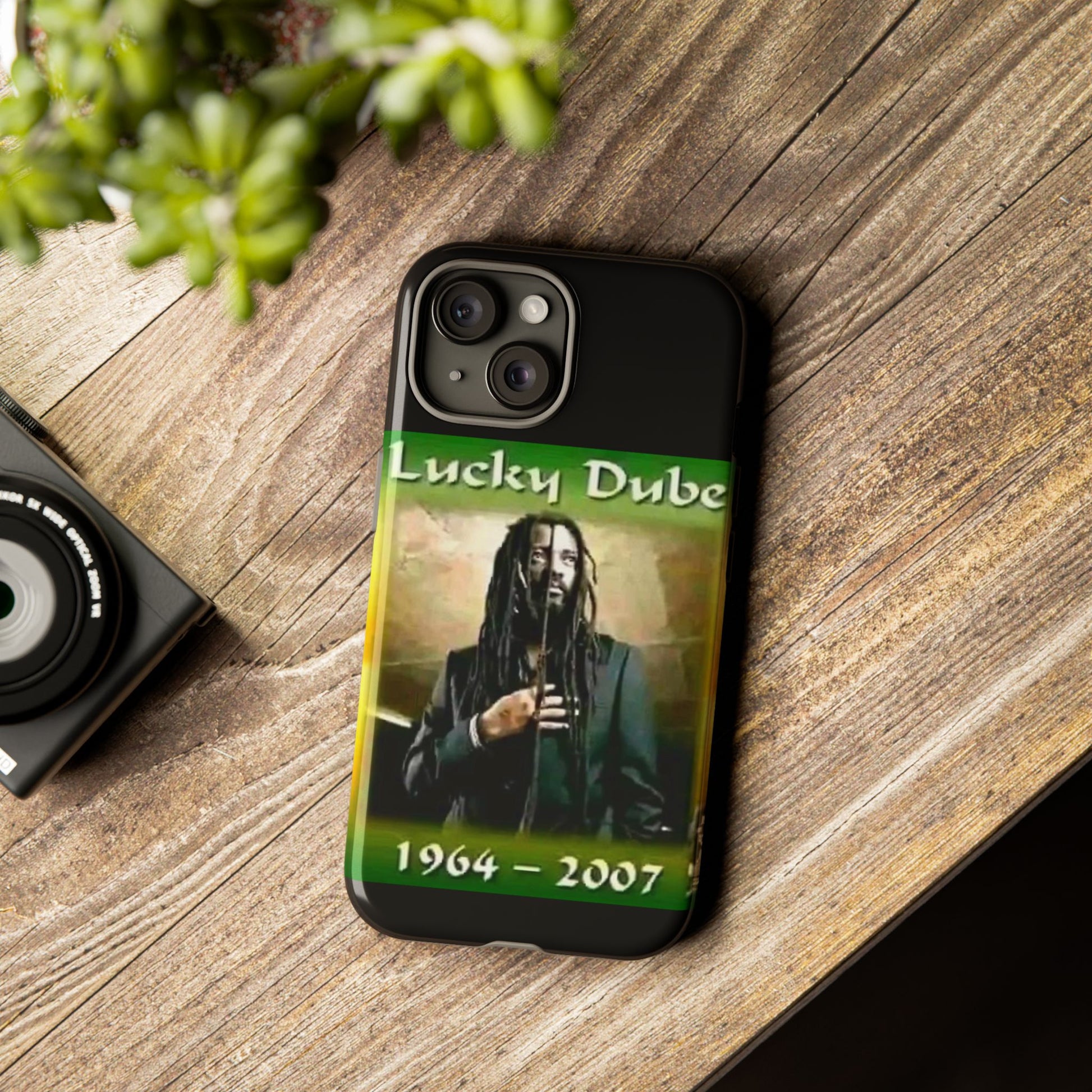 Lucky Dube Tough Cases for iPhones, Samsung, and Pixel