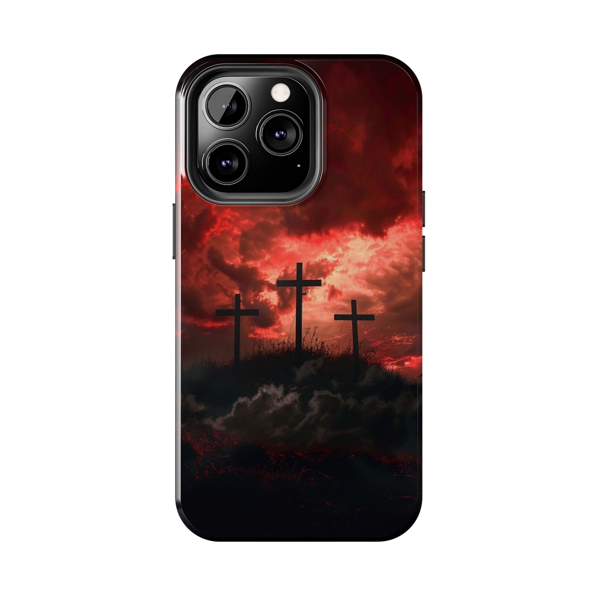 Crosses at Golgotha Christian Cases for iPhones & Samsung Phones