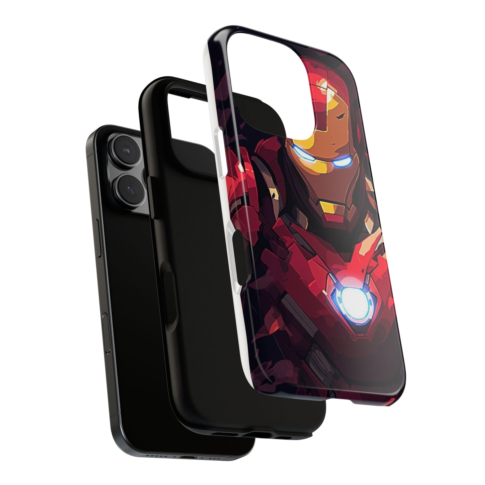 Invincible Iron Man Tough Cases for iPhones, Samsung, and Pixel