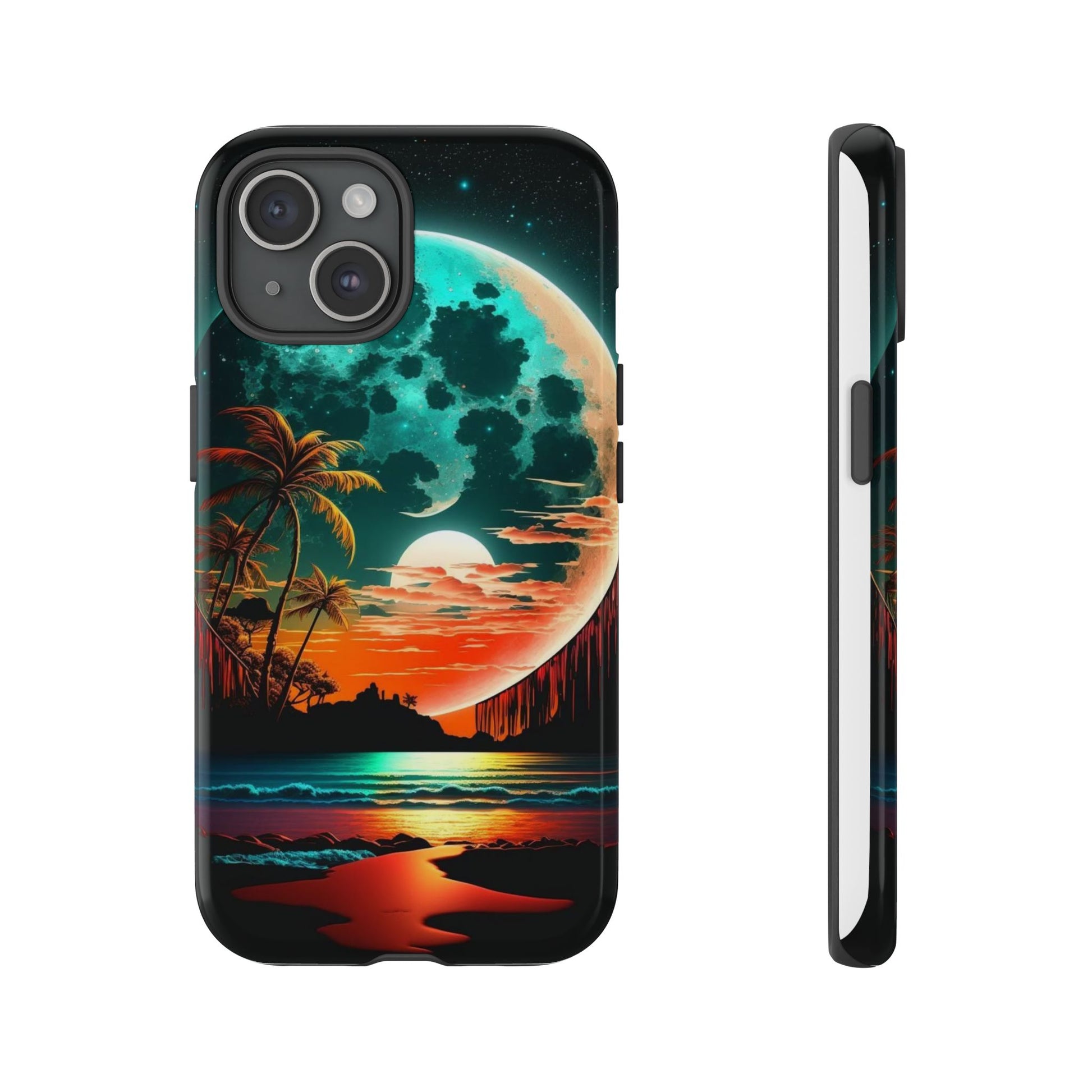 Fantasy Beach Sunset Landscape Phone Case for iPhone, Samsung Galaxy, & Pixel Phones