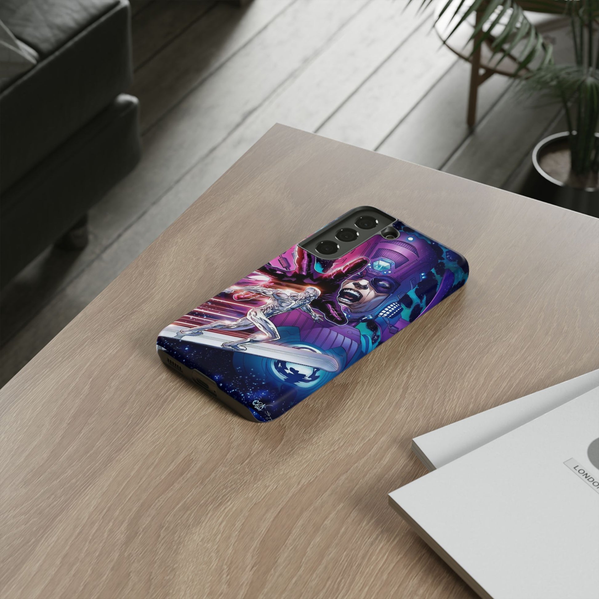 Galactus x Silver Surfer Marvel Phone Case, Tough Cases for iPhones, Samsung, and Pixel