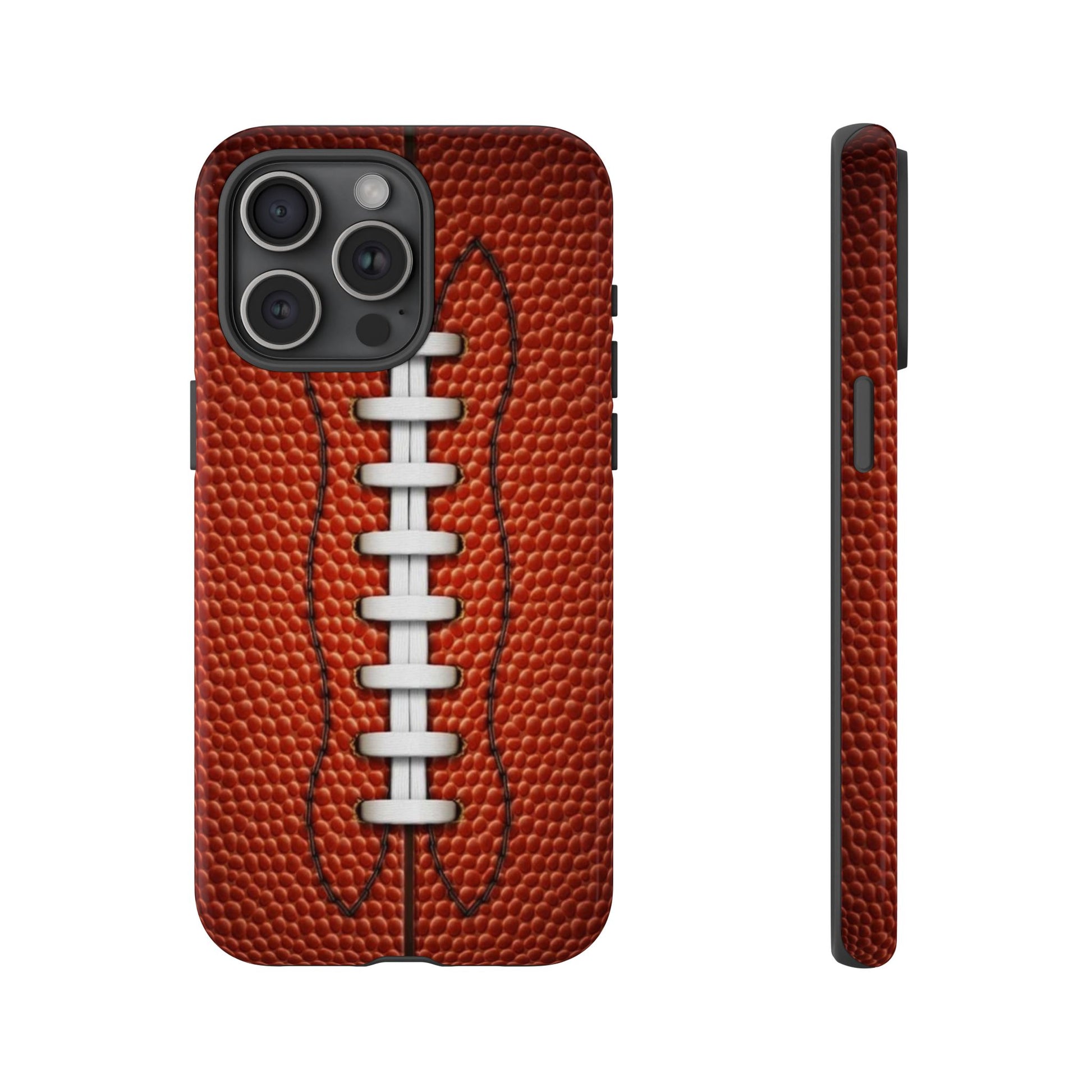 Football Pigskin Print Tough Cases for iPhones, Samsung, and Pixel