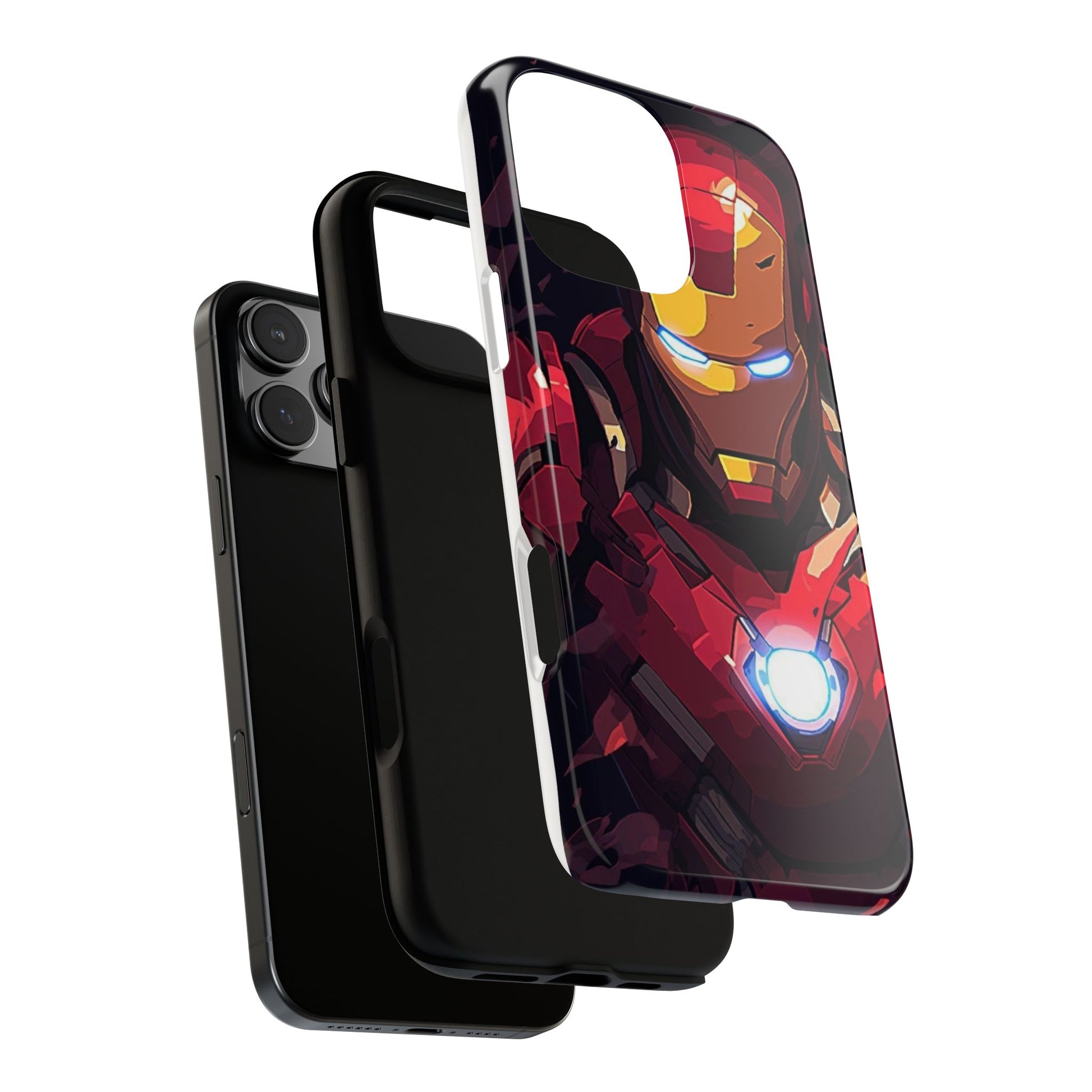 Invincible Iron Man Tough Cases for iPhones, Samsung, and Pixel