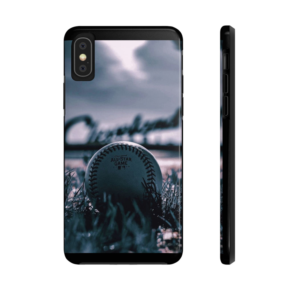 Baseball in Grass Tough Phone Cases for Iphones & Samsung Durable