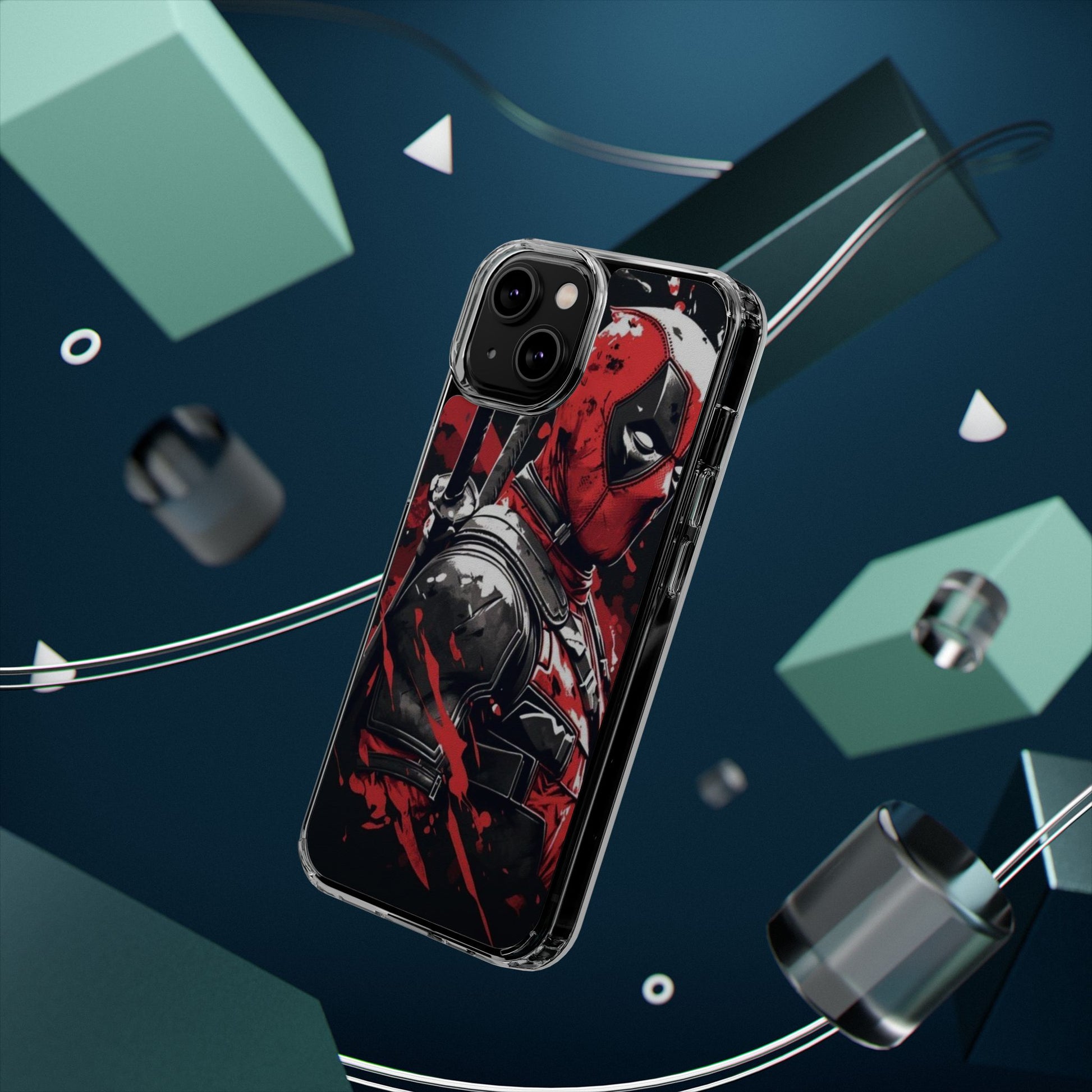 Phone Case, Deadpool Inspired, Iphone, Samsung, Marvel Gift, Comic Book Fan,