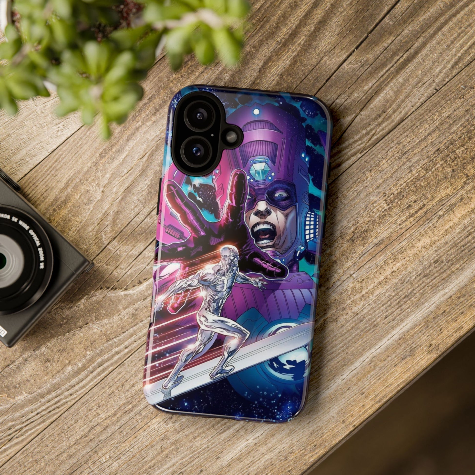 Galactus x Silver Surfer Marvel Phone Case, Tough Cases for iPhones, Samsung, and Pixel