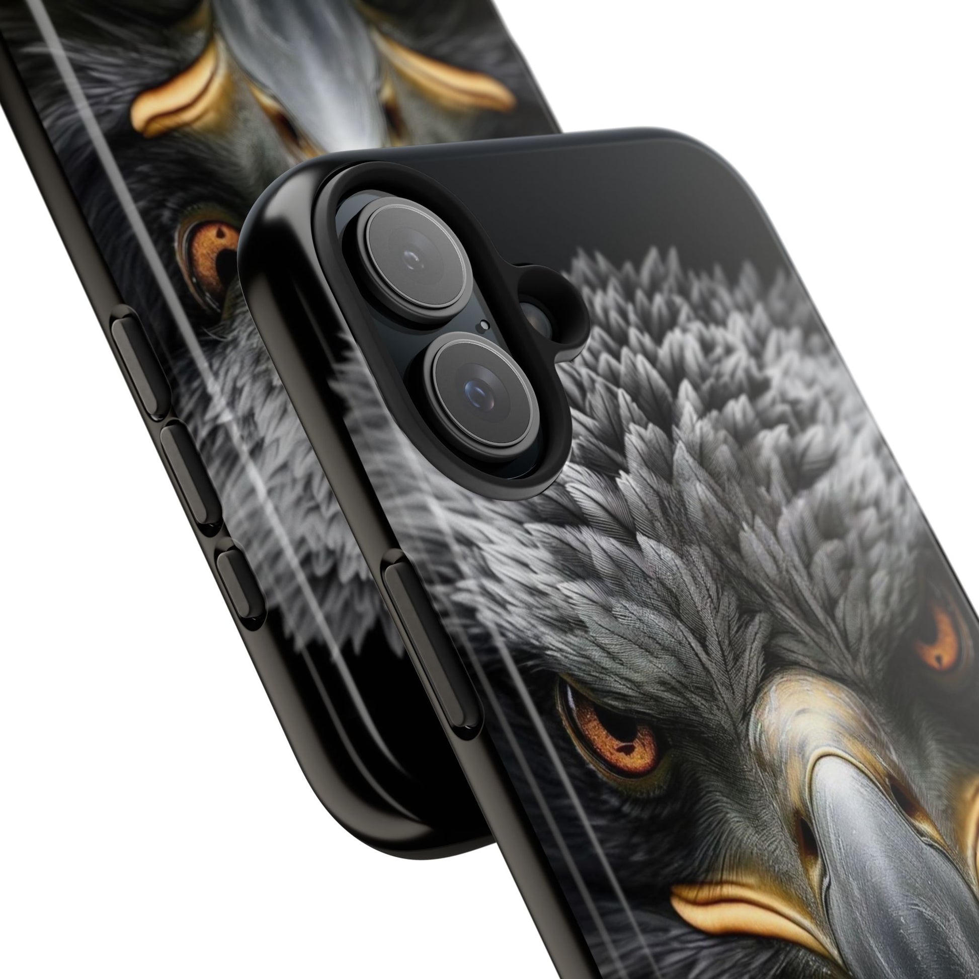 Mean Eagle Stare Theme Phone Cases for iPhones & Samsung Phones