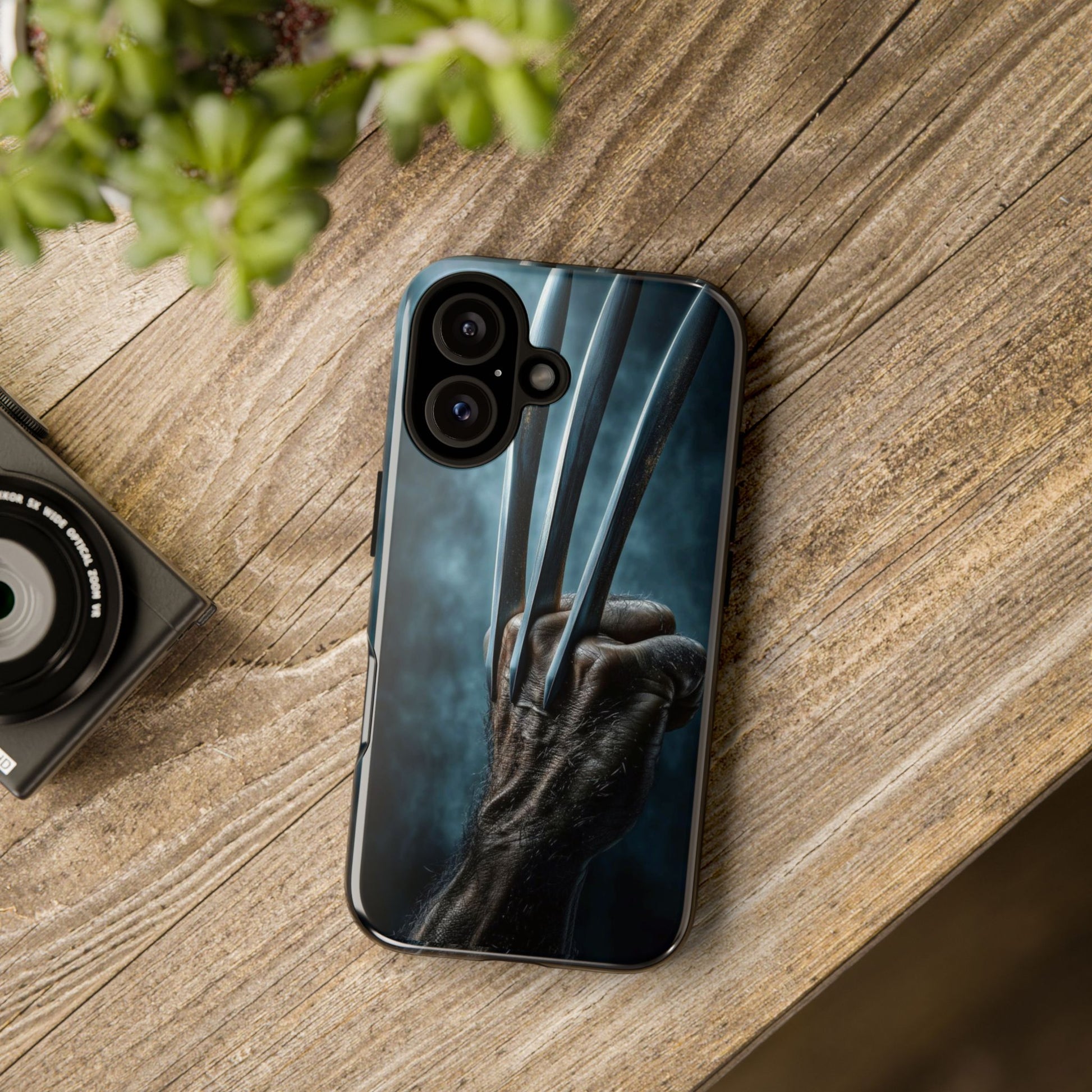 Logan's Claws Wolverine Tough Cases for iPhones, Samsung, and Pixel