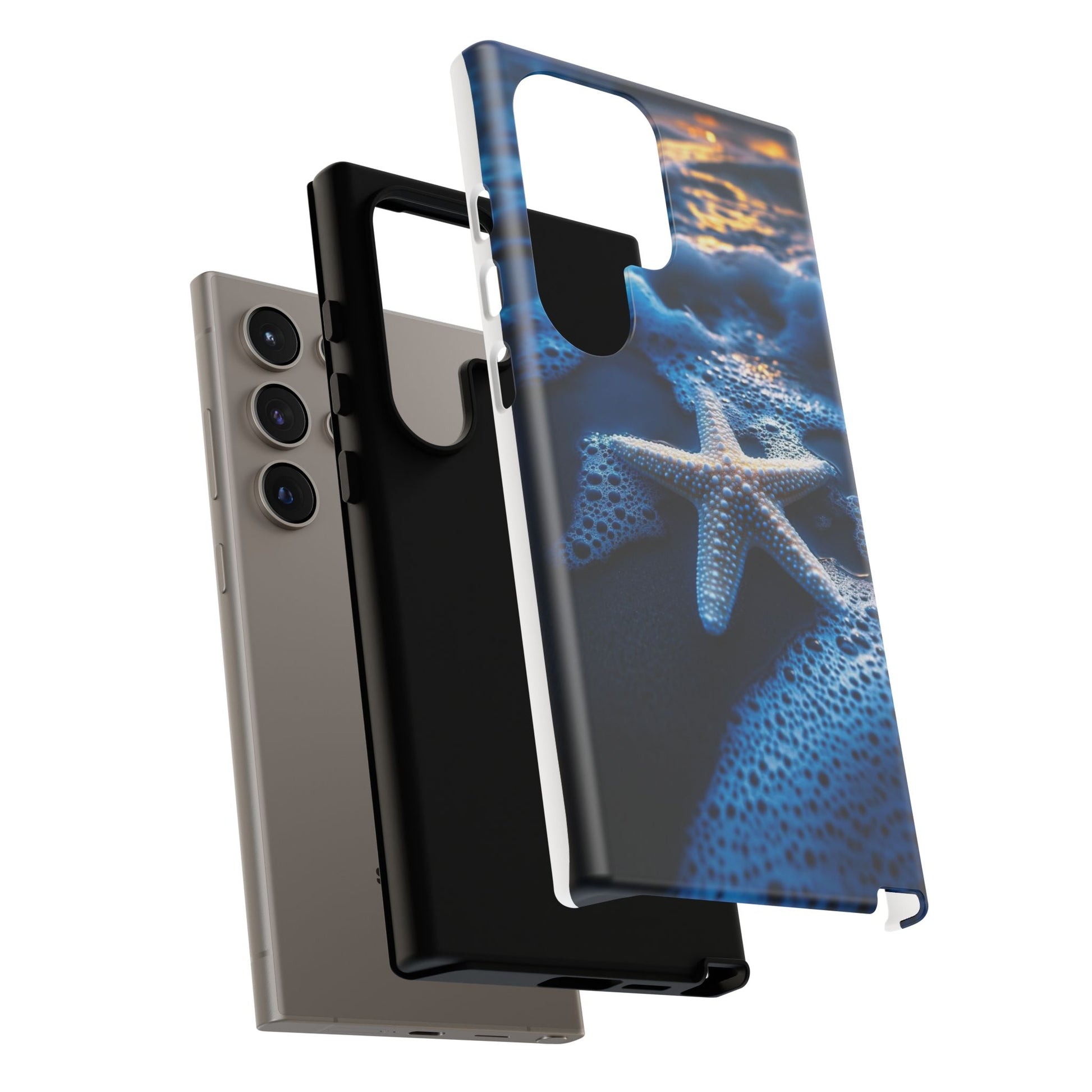 Starfish Beach Tough Cases for iPhones, Samsung, and Pixel