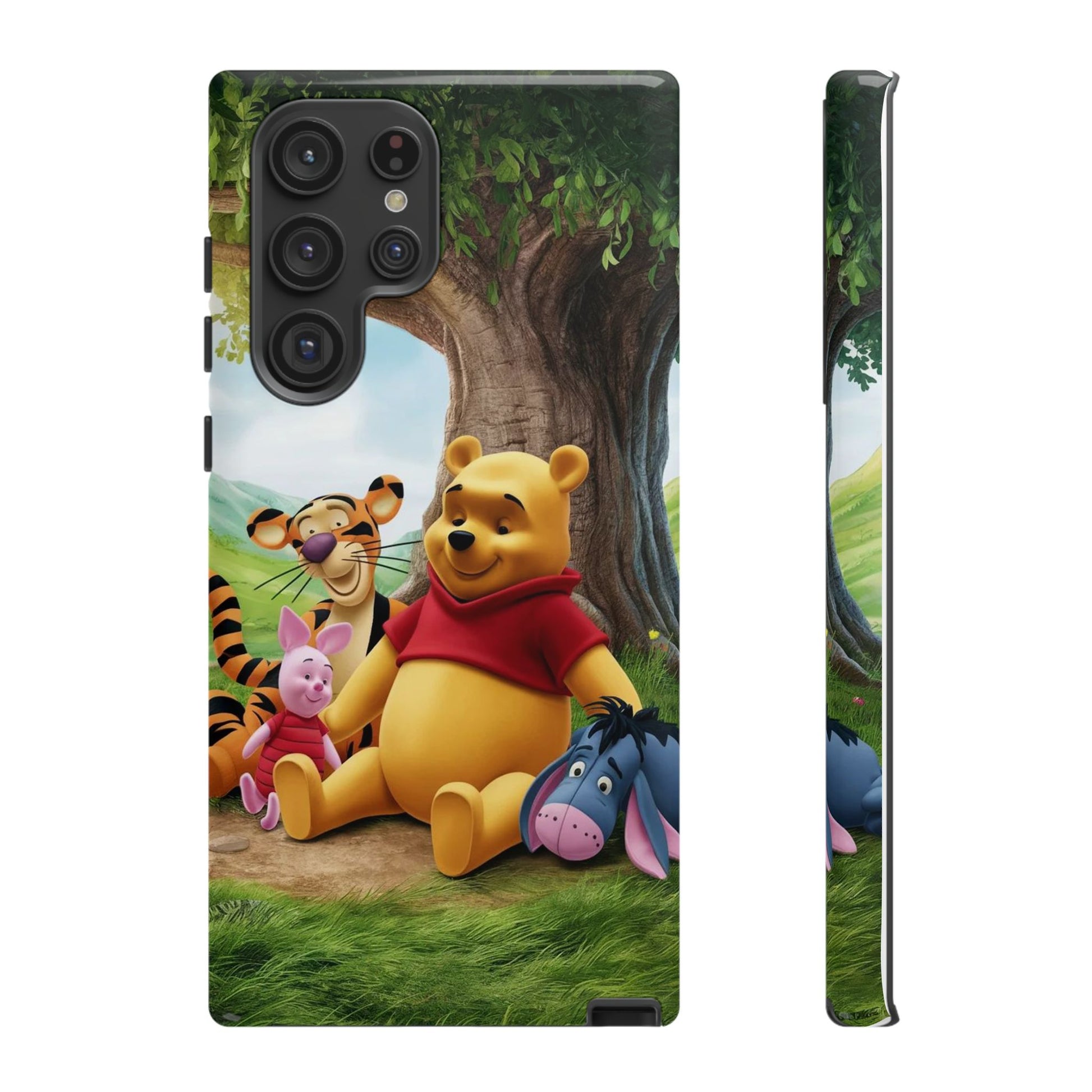 Cute Pooh Bear Phone Case, Tough Cases, Disney Phone for iPhones, Samsung, and Pixel