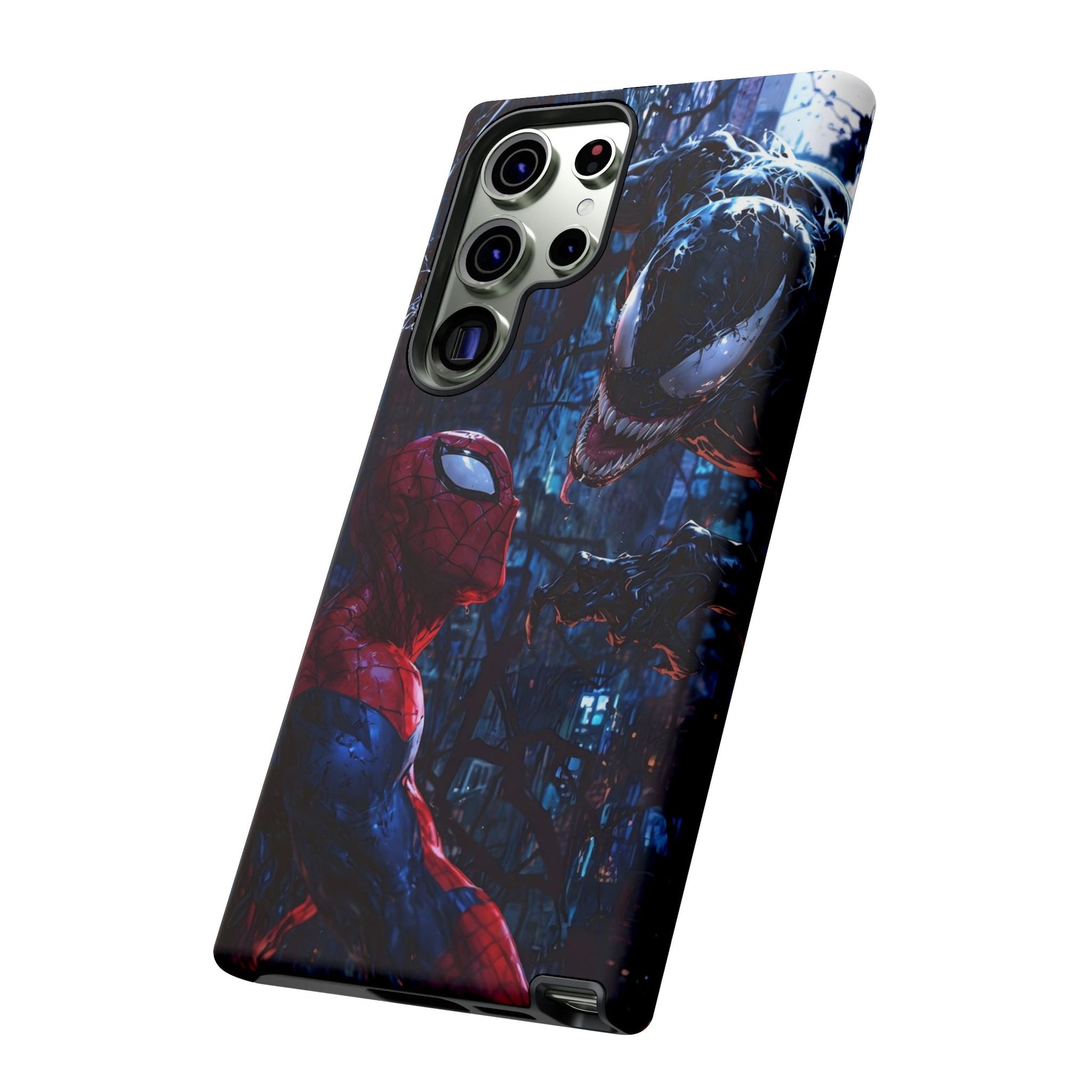 Venom x Spiderman Phone Case, Tough Cases for iPhones, Samsung, and Pixel