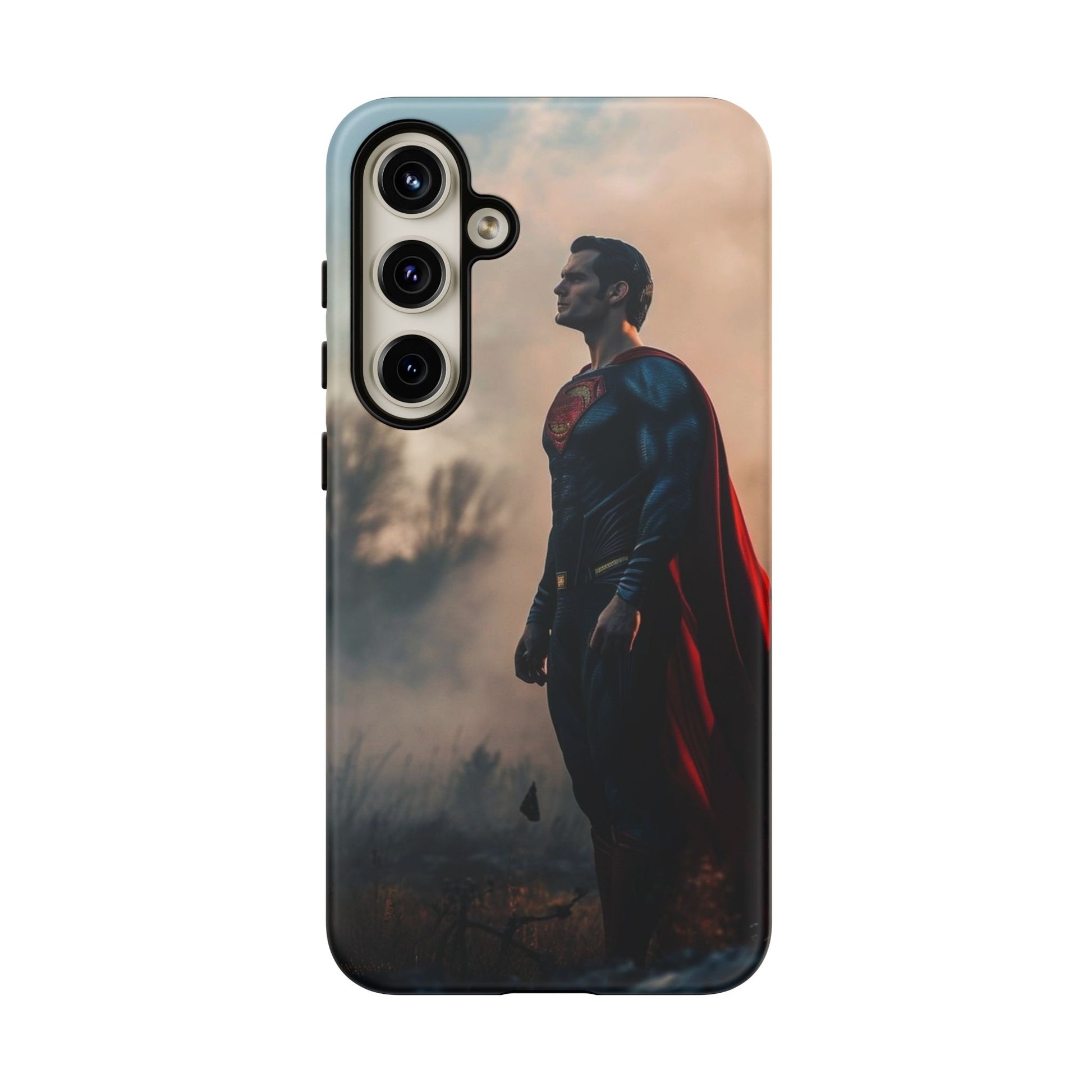 Henry Cavil Superman Tough Cases for iPhones, Samsung, and Pixel