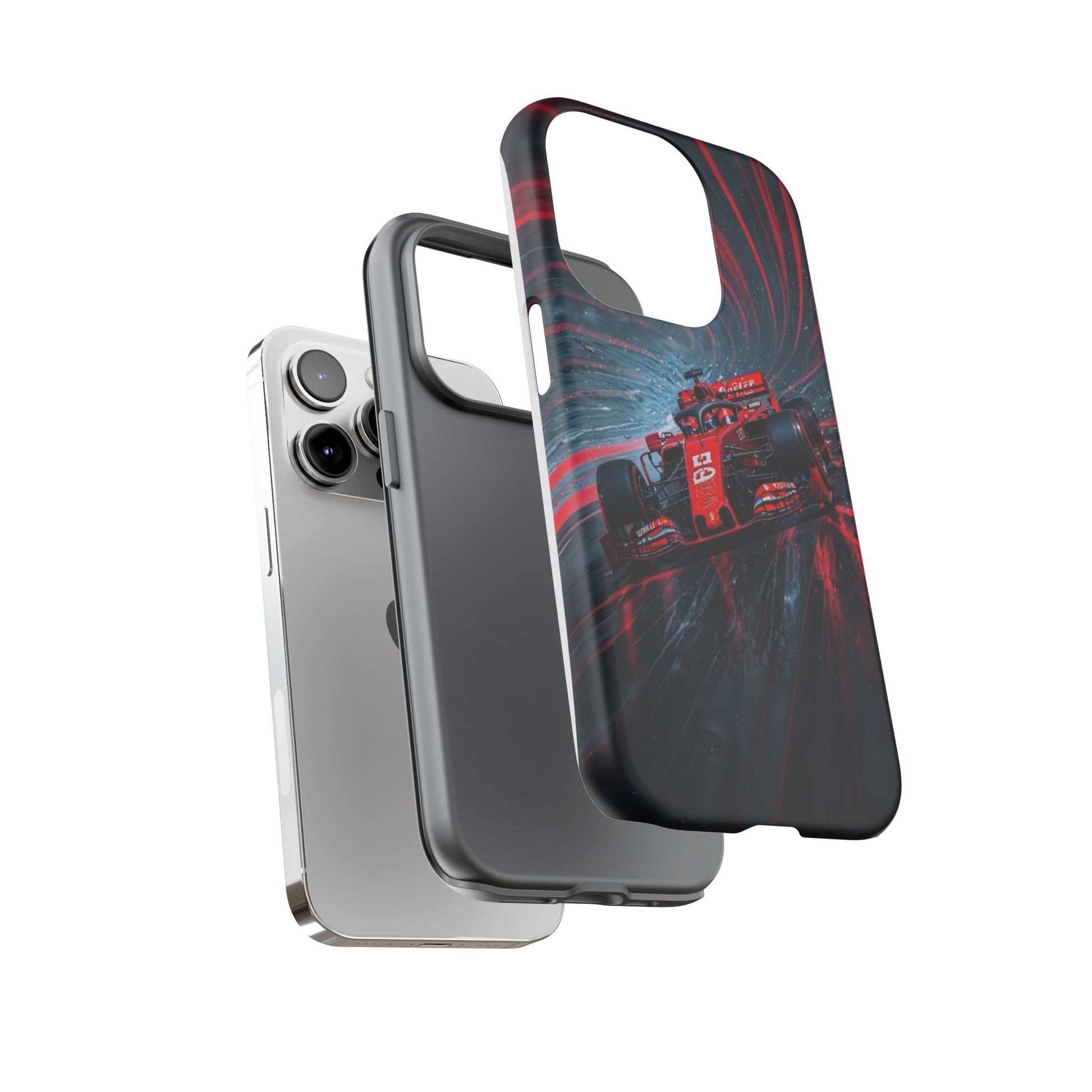 F1 Formula Race Car Phone Case, Tough Cases for iPhones, Samsung, and Pixel