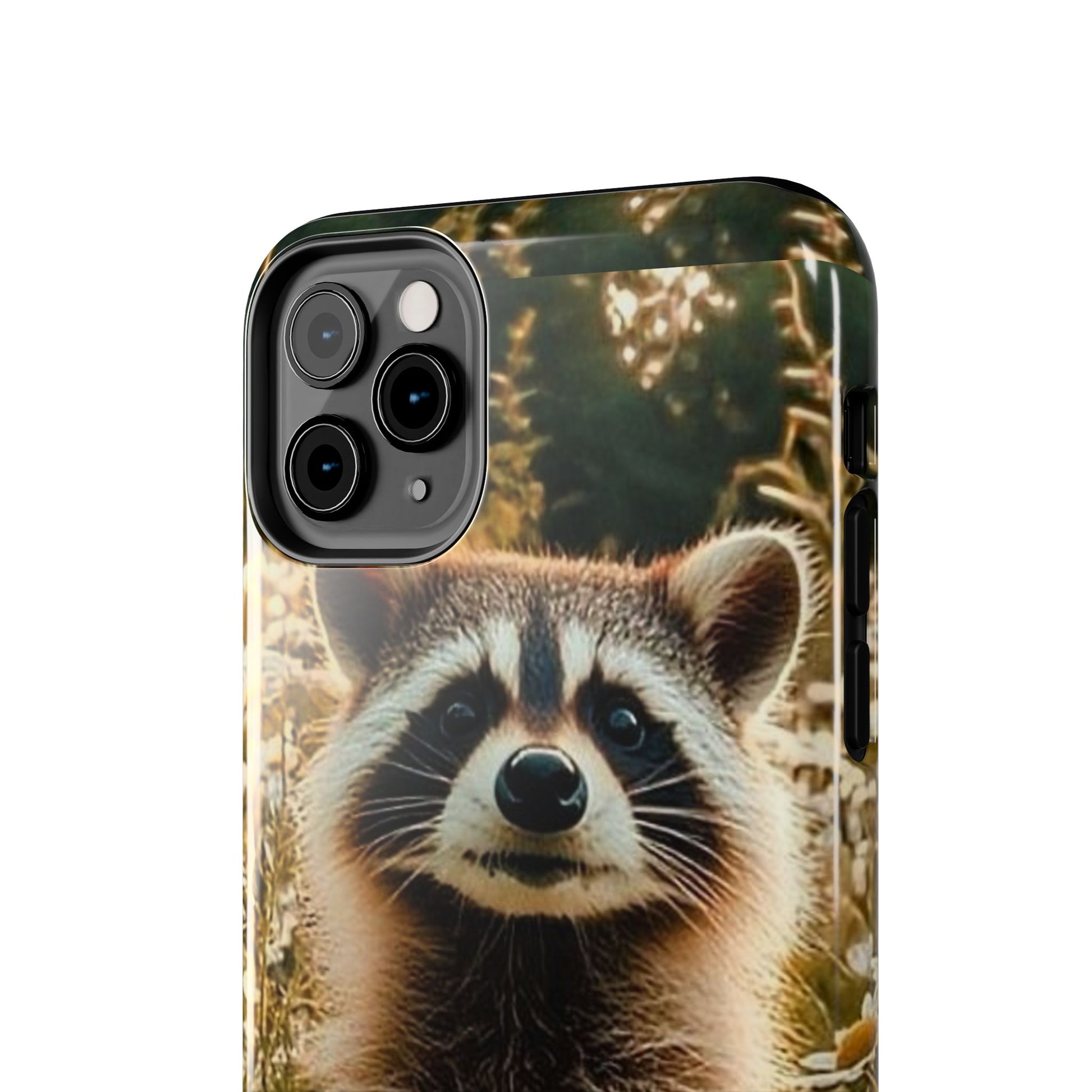 Cute Raccoon Theme Phone Cases for iPhones & Samsung Phones