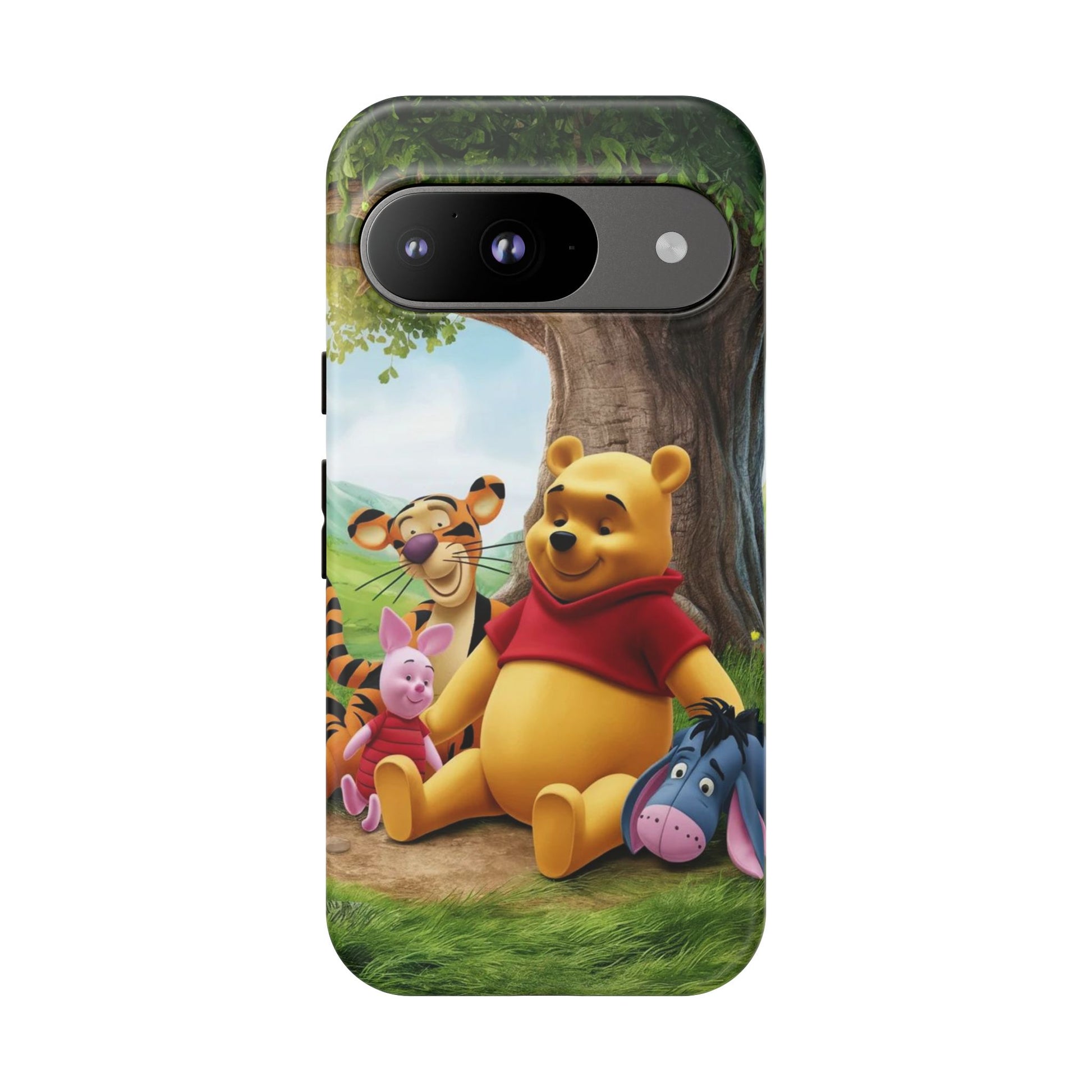 Cute Pooh Bear Phone Case, Tough Cases, Disney Phone for iPhones, Samsung, and Pixel