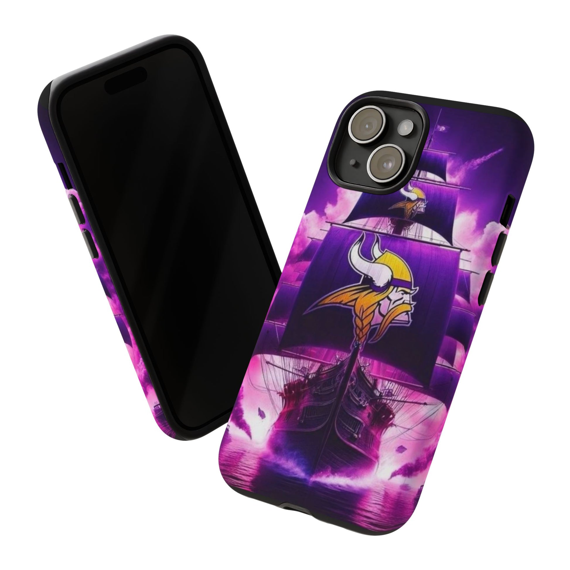 Minnesota Vikings Ship Football Phone Case, Tough Cases for iPhones, Samsung, and Pixel