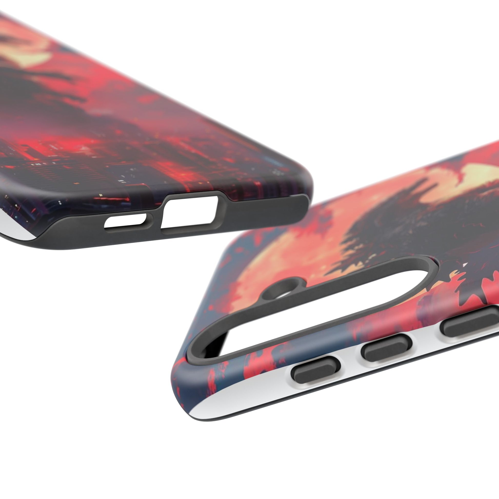 King of Monsters Godzilla Tough Phone Cases for iPhones, Samsung, and Pixel