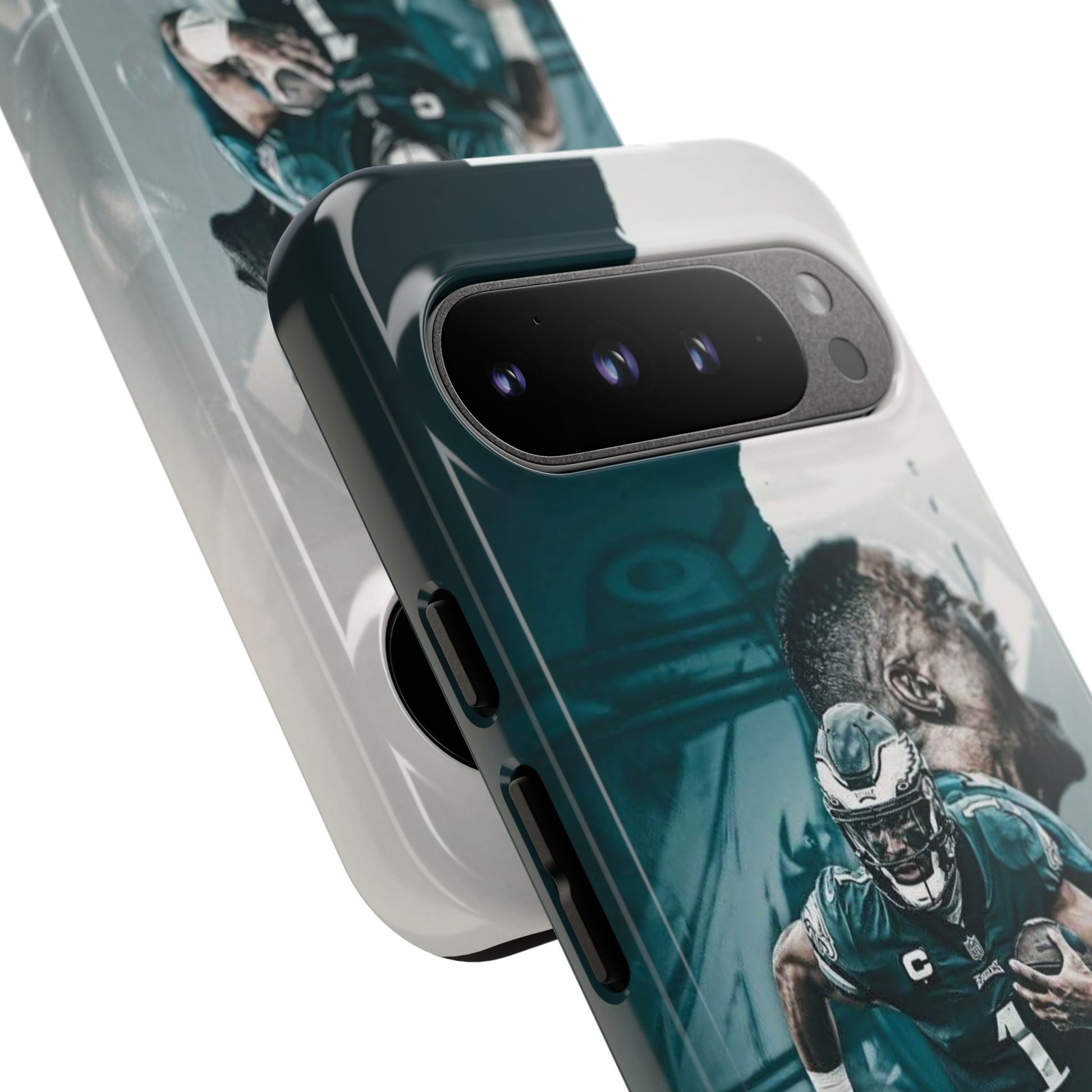 Jalen Hurts Eagles Football Tough Cases for iPhones, Samsung, and Pixel