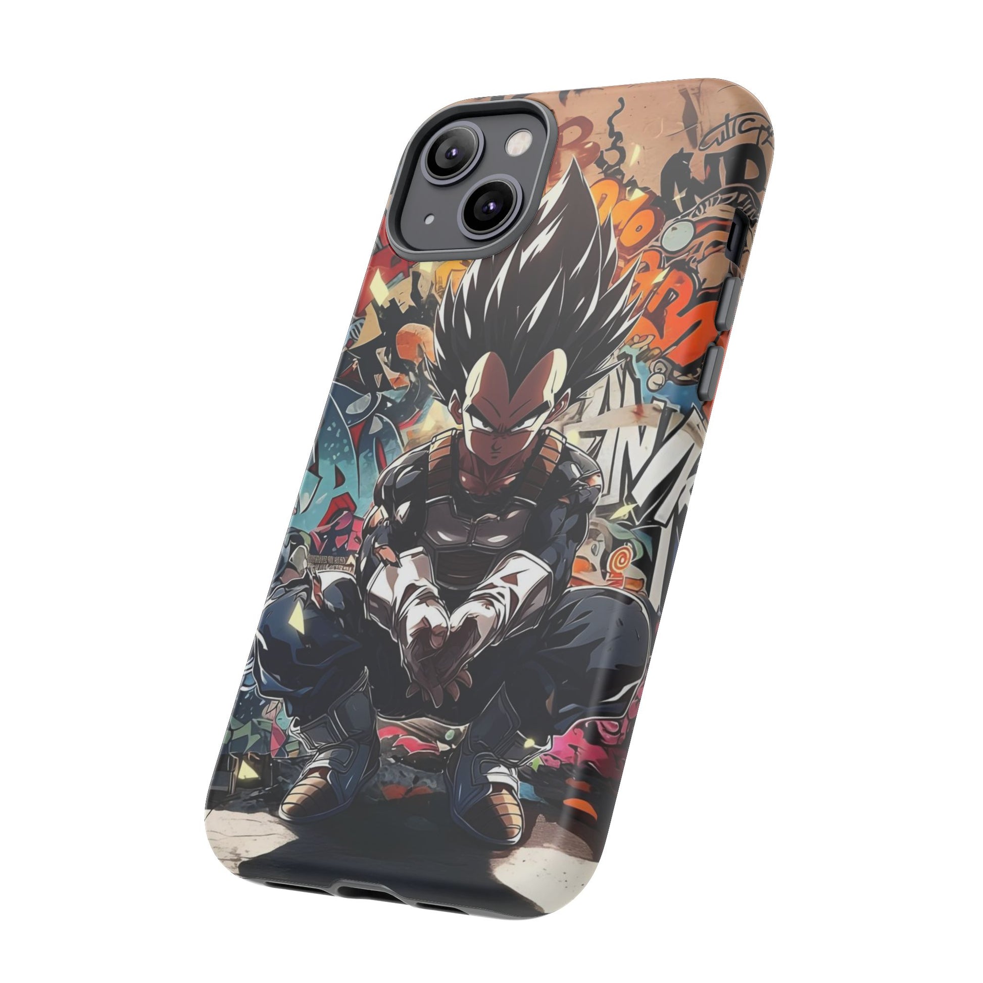 Anime Vegeta Dragon ball Z Tough Cases for iPhones, Samsung, and Pixel