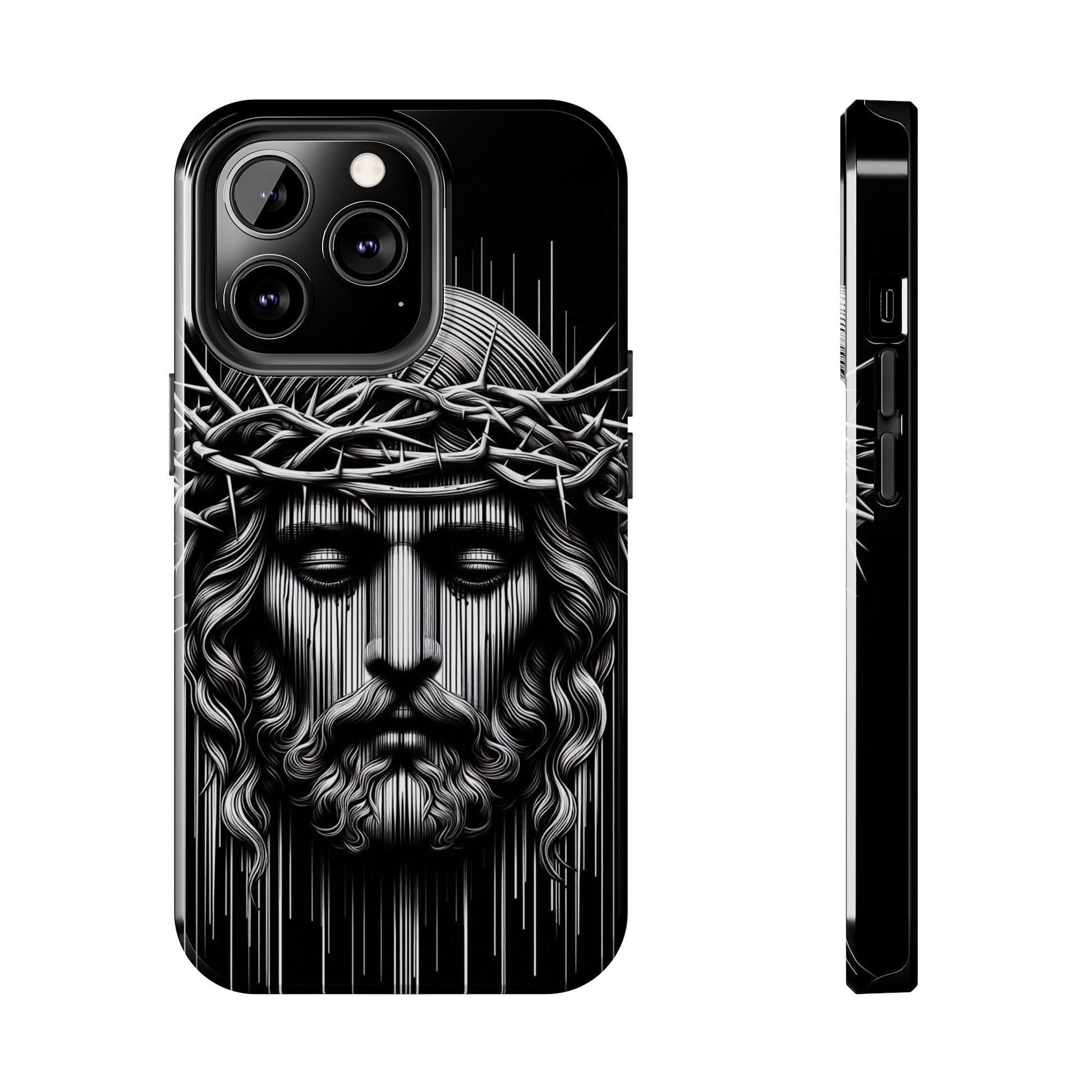 Jesus The King Crown Christian Phone Cases for iPhones & Samsung Phones