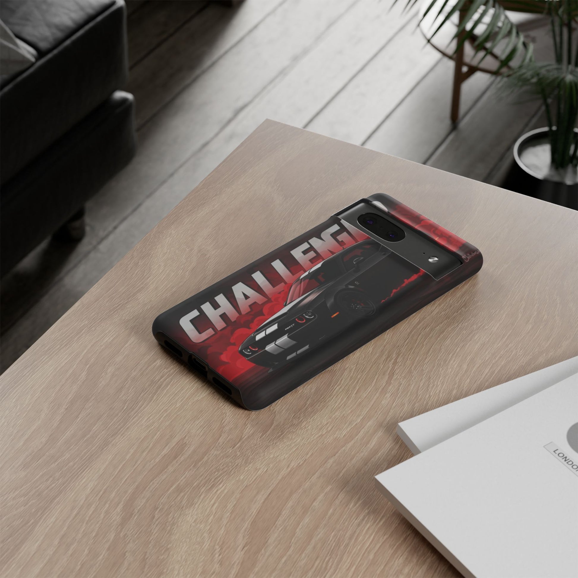 Hellcat Challenger Durable Tough Cases for iPhones, Samsung, and Pixel