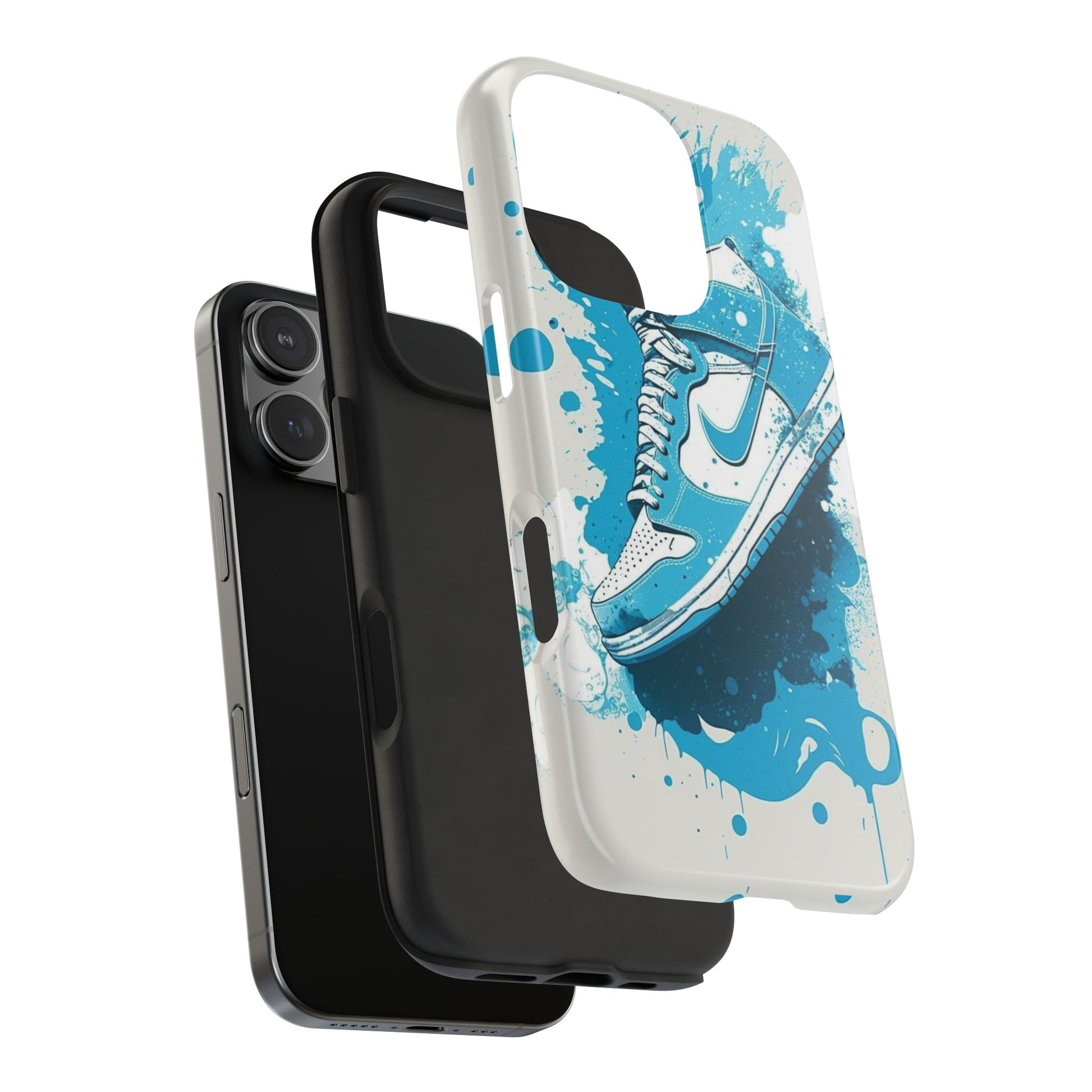 Baby Blue Jordan's Theme Phone Cases for Iphones & Samsung Phones