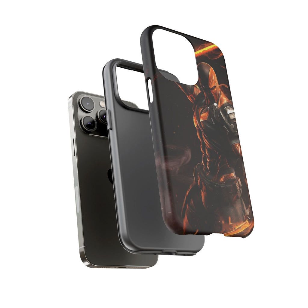 DC Comics Death Stroke Tough Cases for iPhones, Samsung, and Pixel