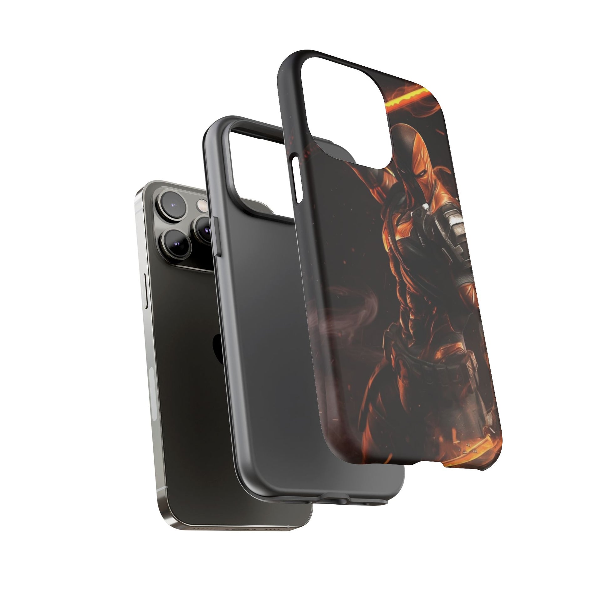 DC Comics Death Stroke Tough Cases for iPhones, Samsung, and Pixel
