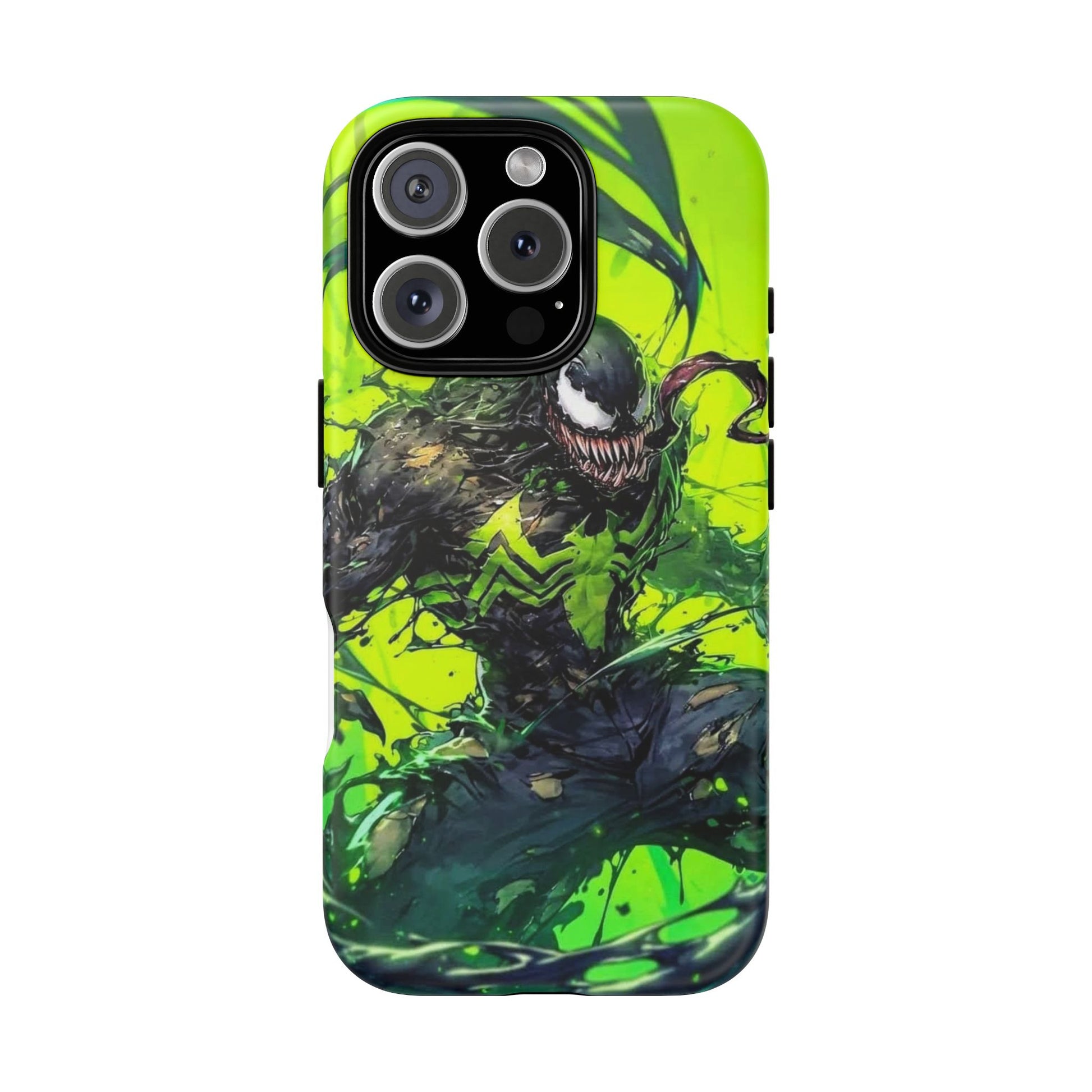 Evil Venom Phone Case, Tough Cases, Marvel Comics Phone for iPhones, Samsung, and Pixel
