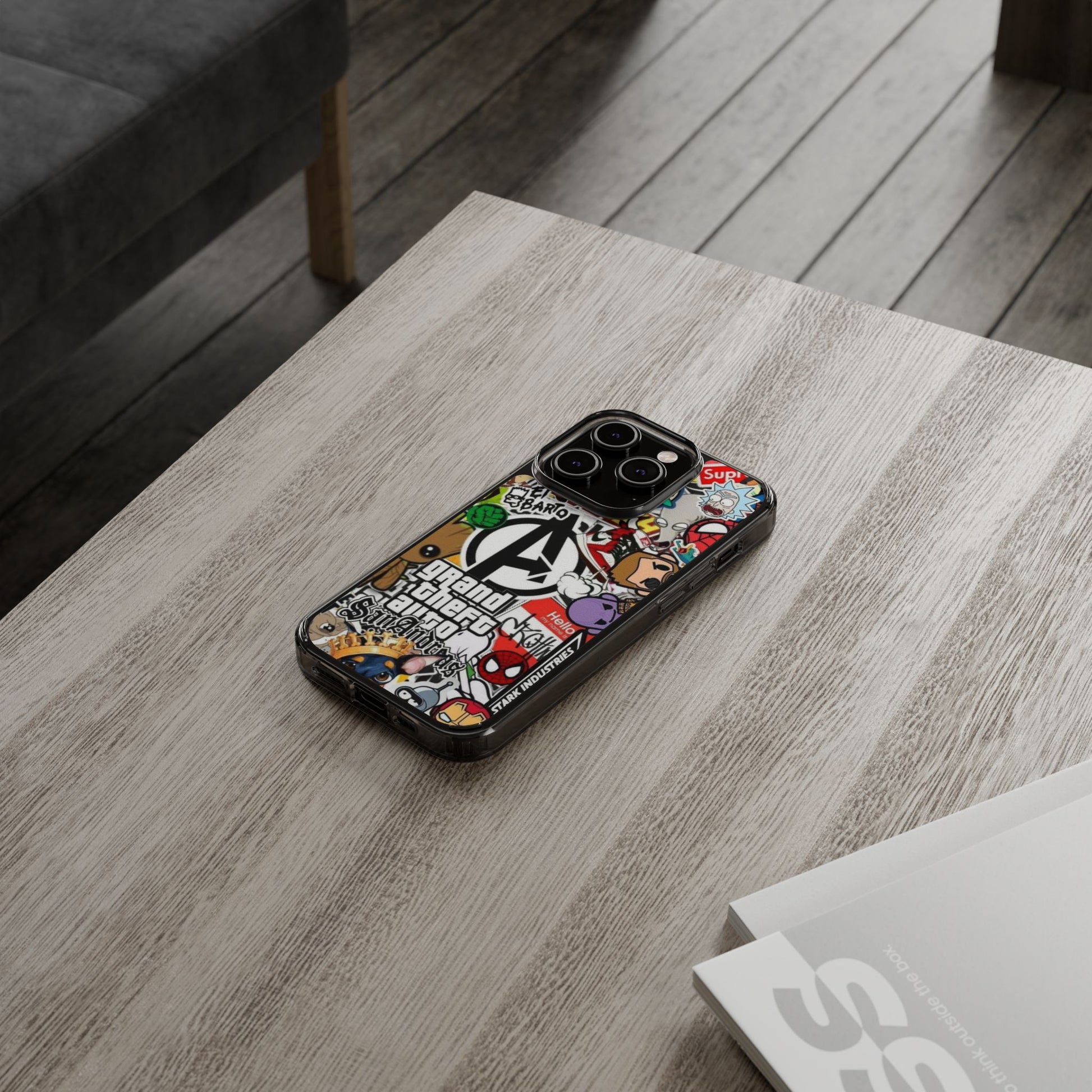 Phone Case, Sticker Bomb Design for iPhone and Samsung - Decal, Cover, Vinyl,