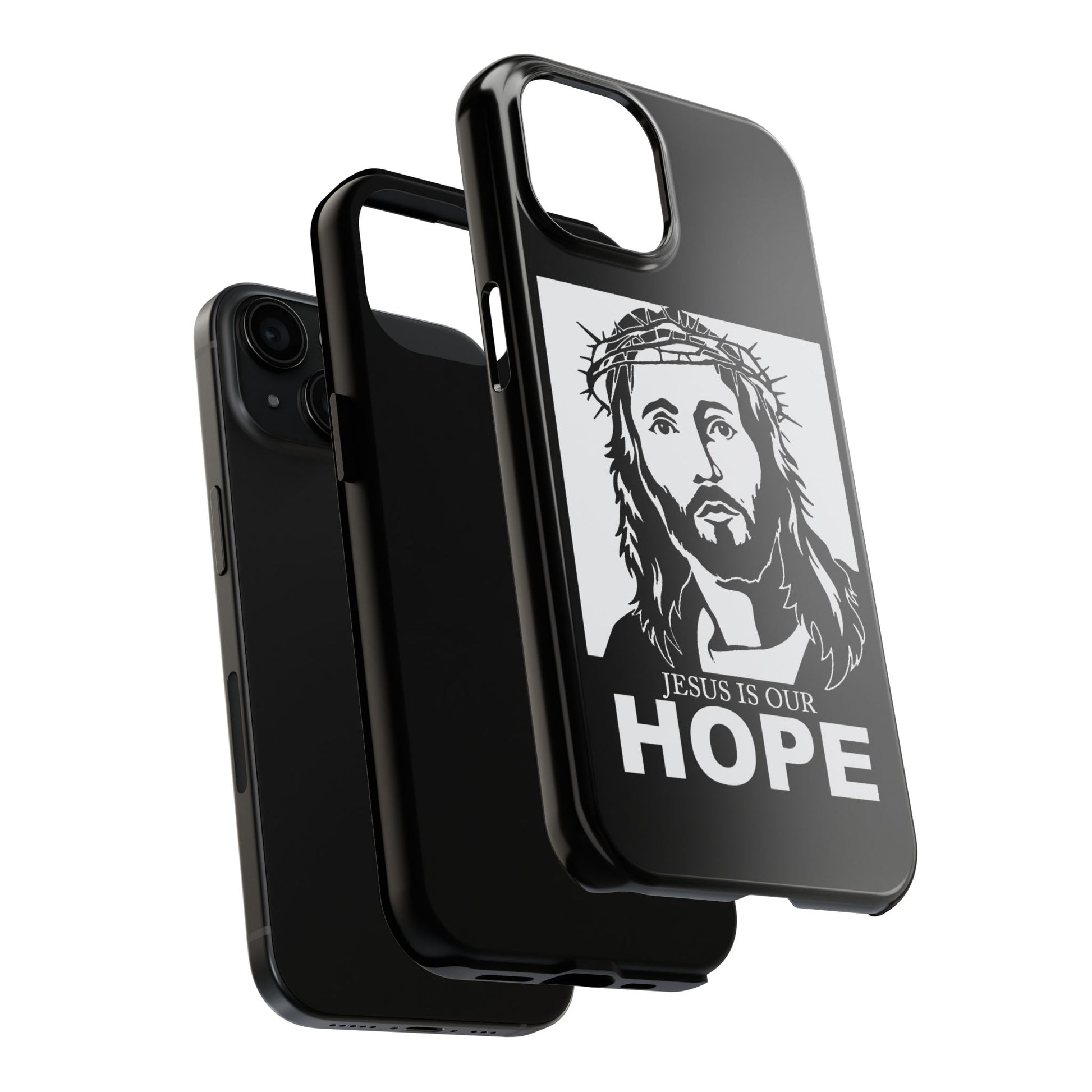 Jesus is Our Hope Christian Phone Cases for iPhones & Samsung Phones
