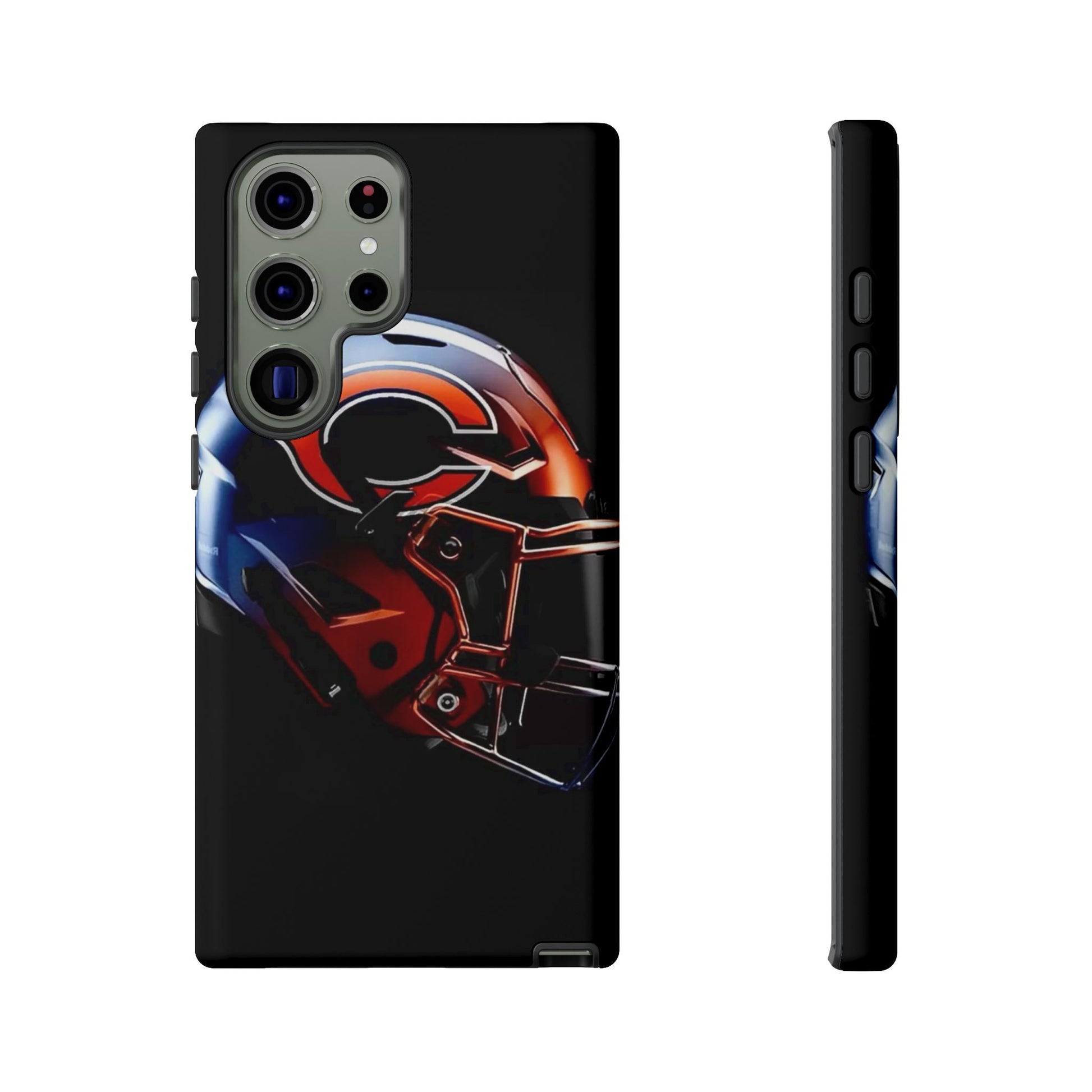 Football Helmet Chicago Bears Phone Case, Tough Cases for iPhones, Samsung, and Pixel