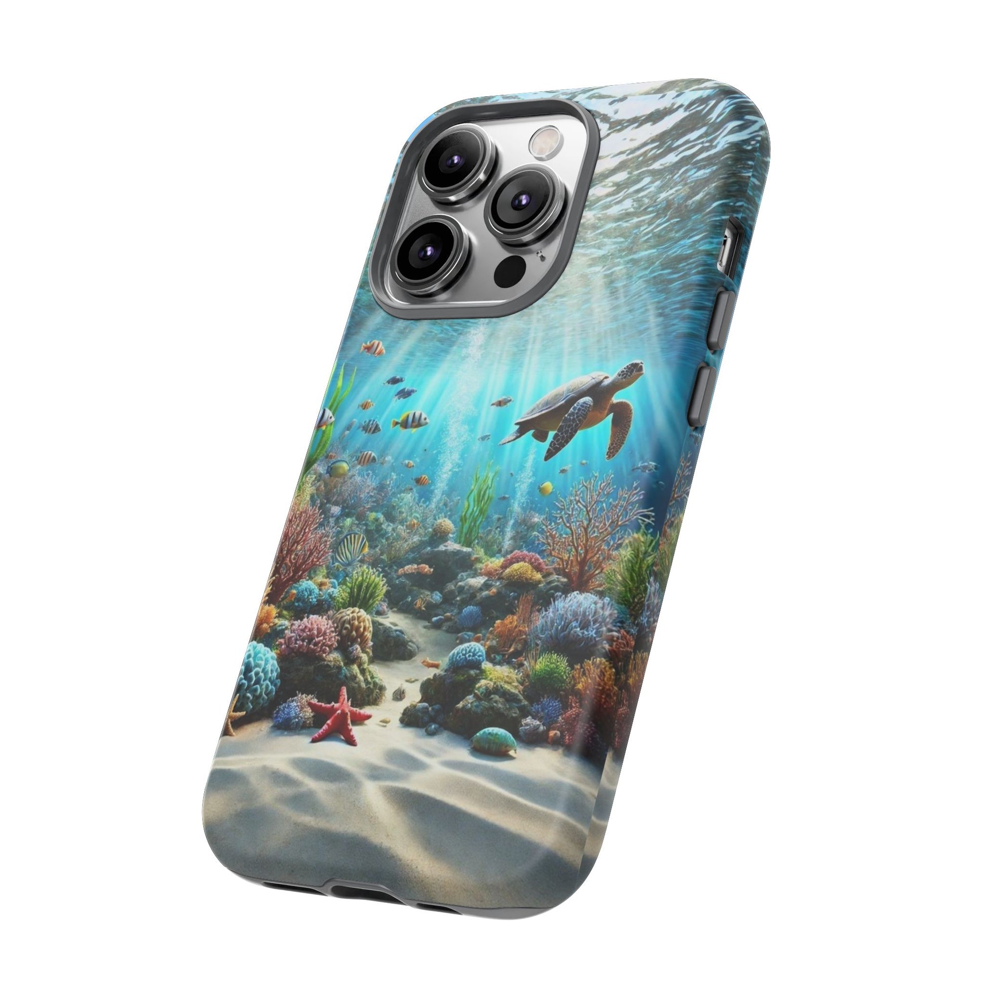 Under Sea Landscape Tough Cases for iPhones, Samsung, and Pixel