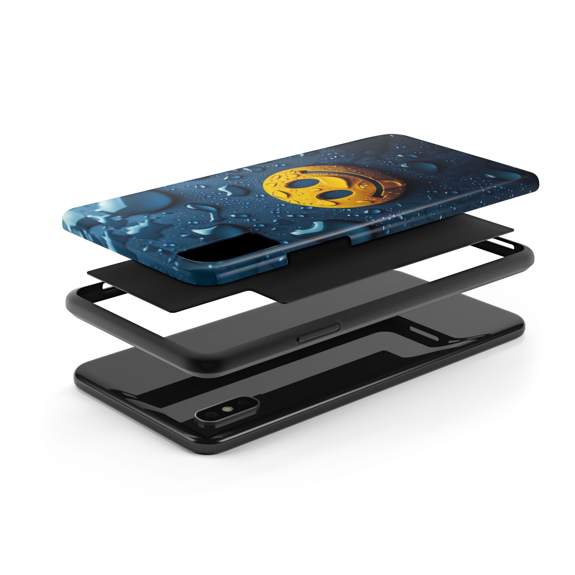 Be Happy Smiley Face Phone Cases for iPhones & Samsung Phones