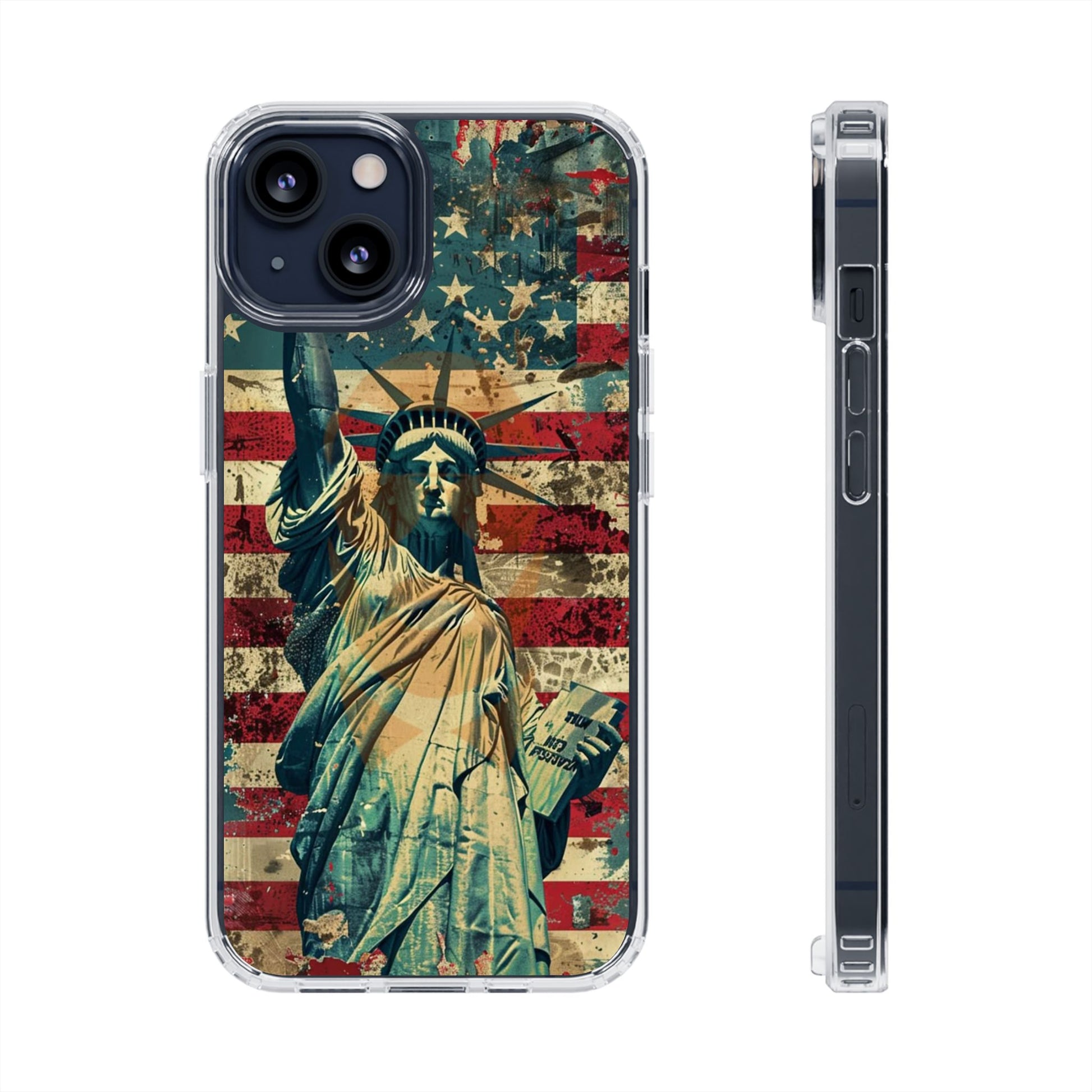 American Iconic Lady Liberty Themed Iphone, Samsung case