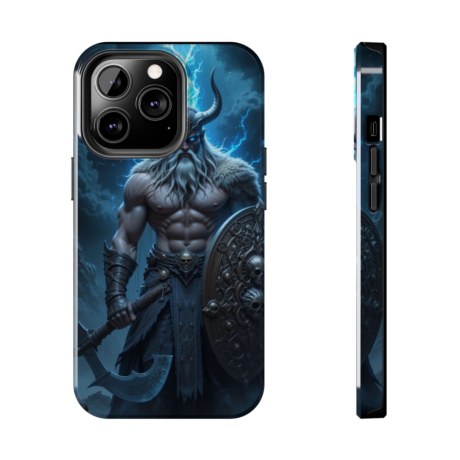 Viking Warrior Theme Phone Cases for iPhones & Samsung Phones