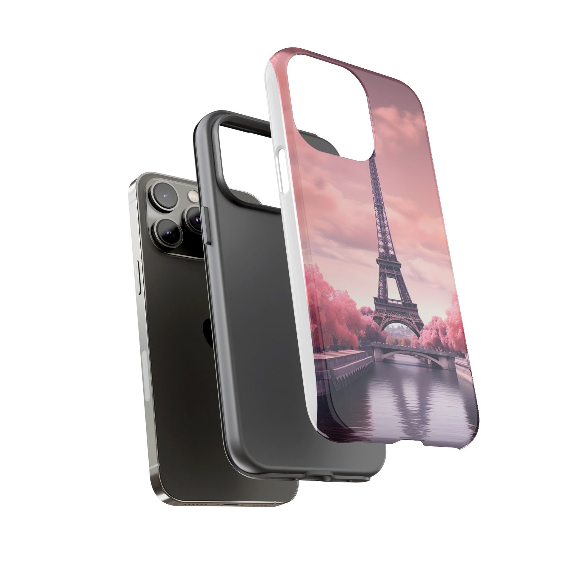Eiffel Tower Paris Tough Cases for iPhones, Samsung, and Pixel