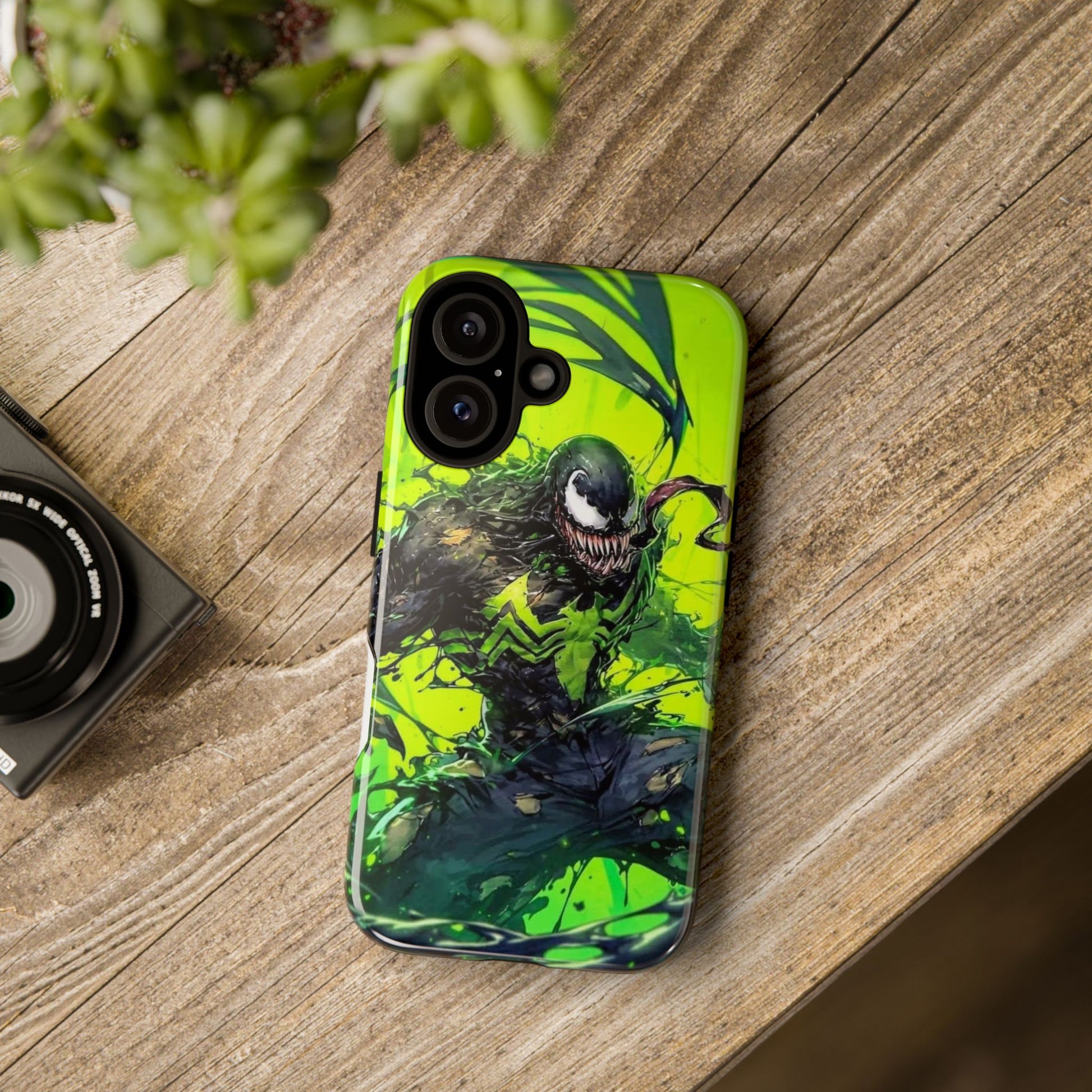 Evil Venom Phone Case, Tough Cases, Marvel Comics Phone for iPhones, Samsung, and Pixel