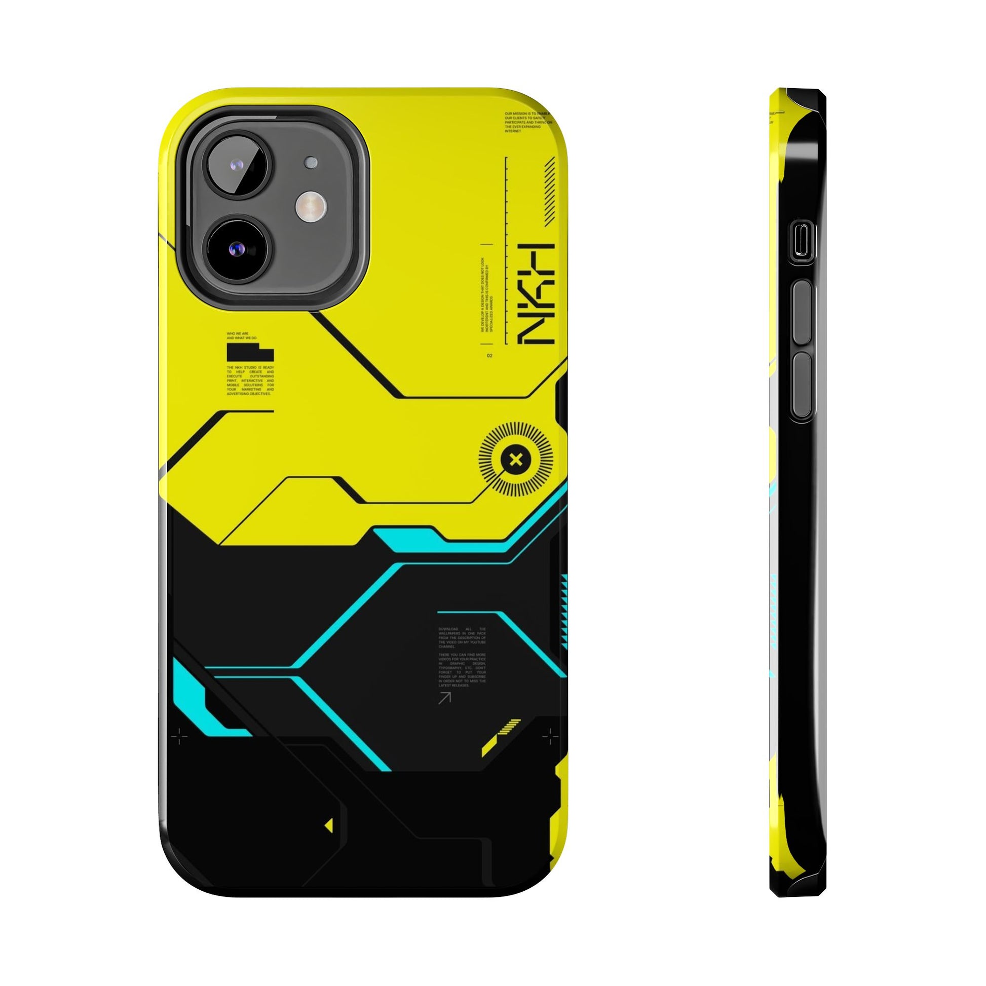 Cyberpunk Themed Phone Case for iPhone & Samsung Galaxy Phones