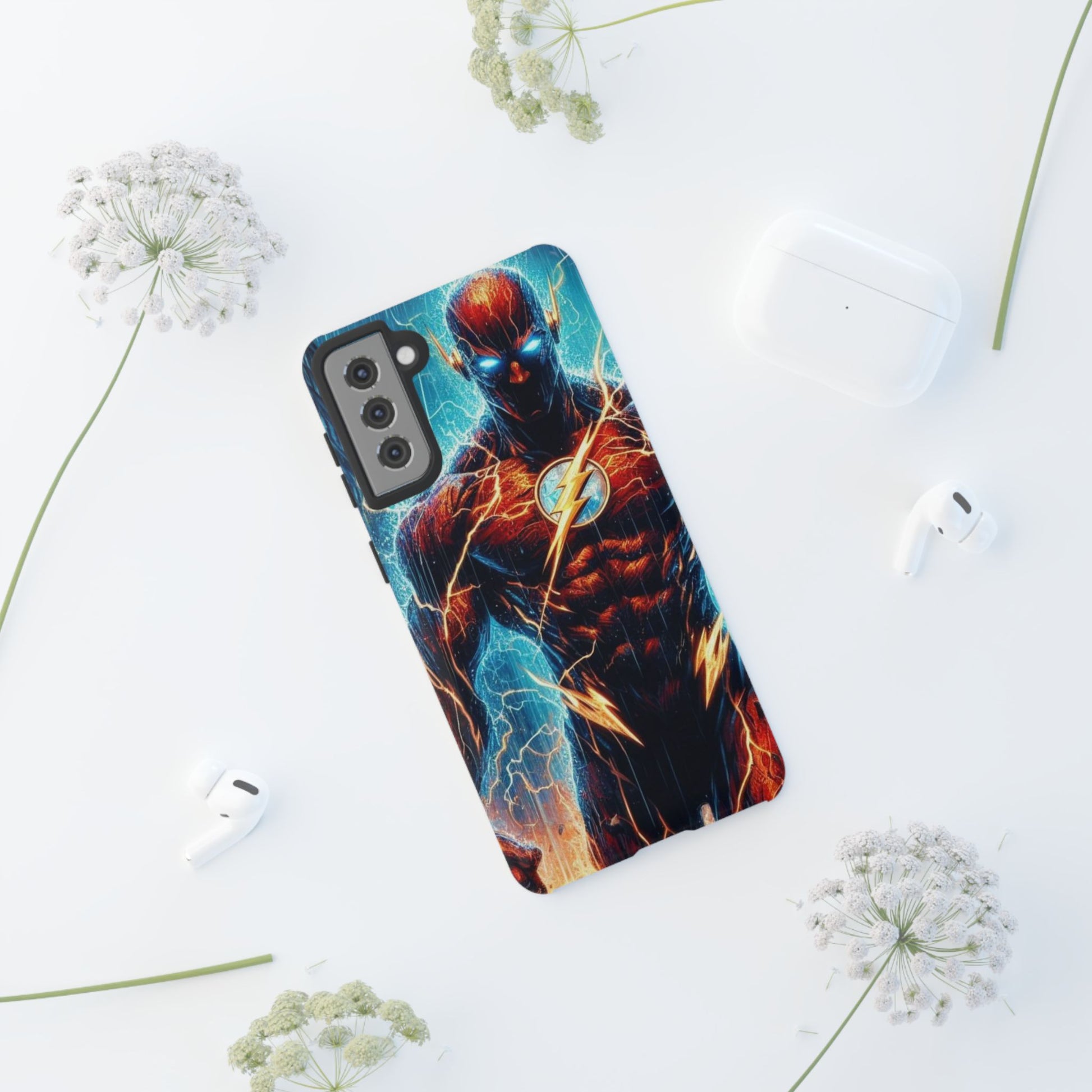 DC Comics The Flash Phone Case, Tough Cases for iPhones, Samsung, and Pixel